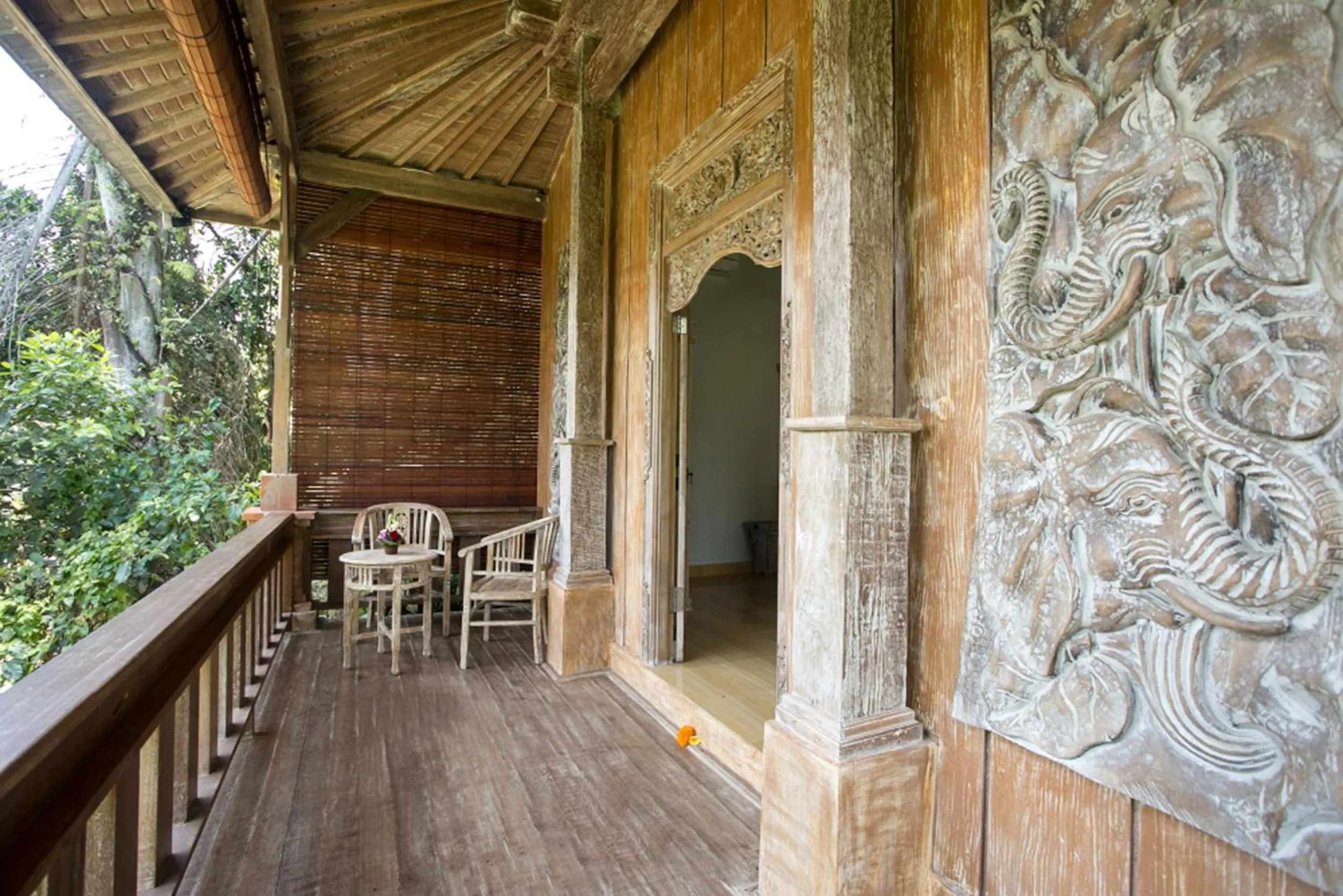 Balcony/Terrace in Pondok Sebatu Villa