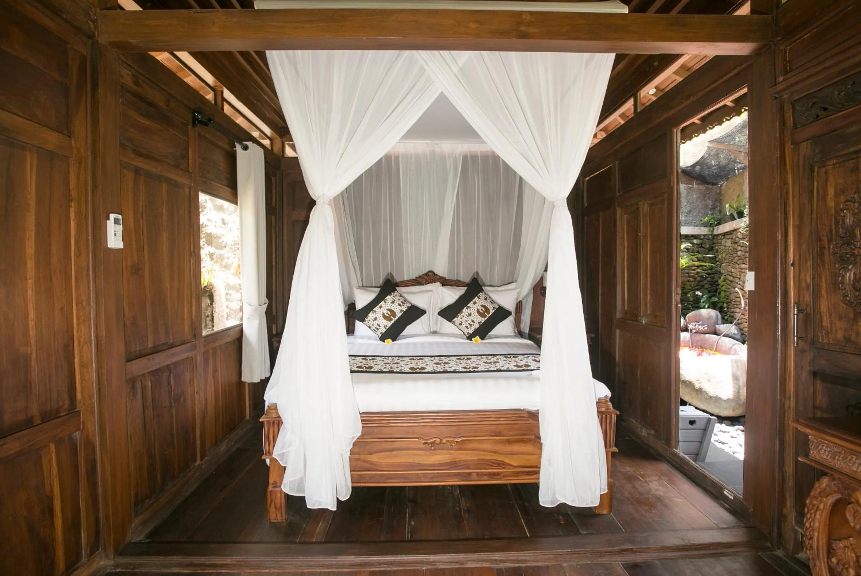 Bed in Pondok Sebatu Villa