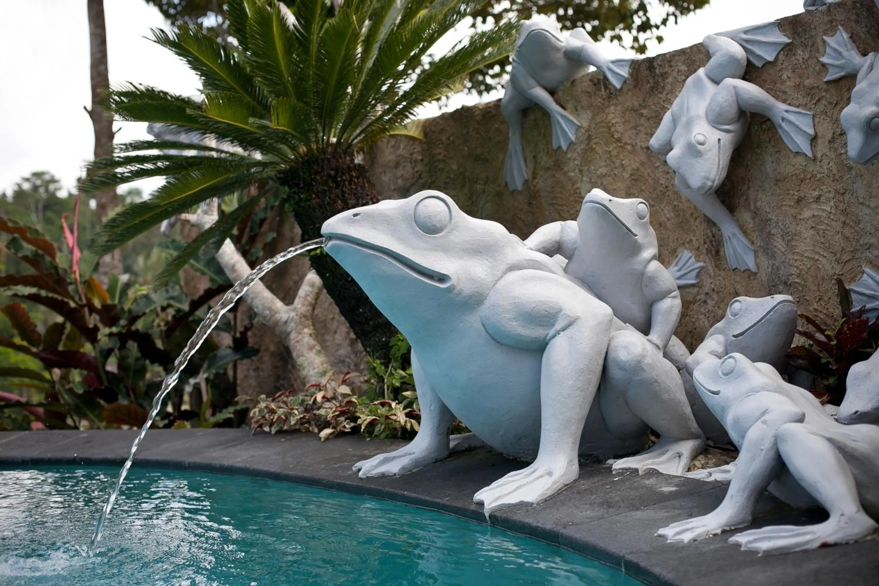 Decorative detail in Pondok Sebatu Villa