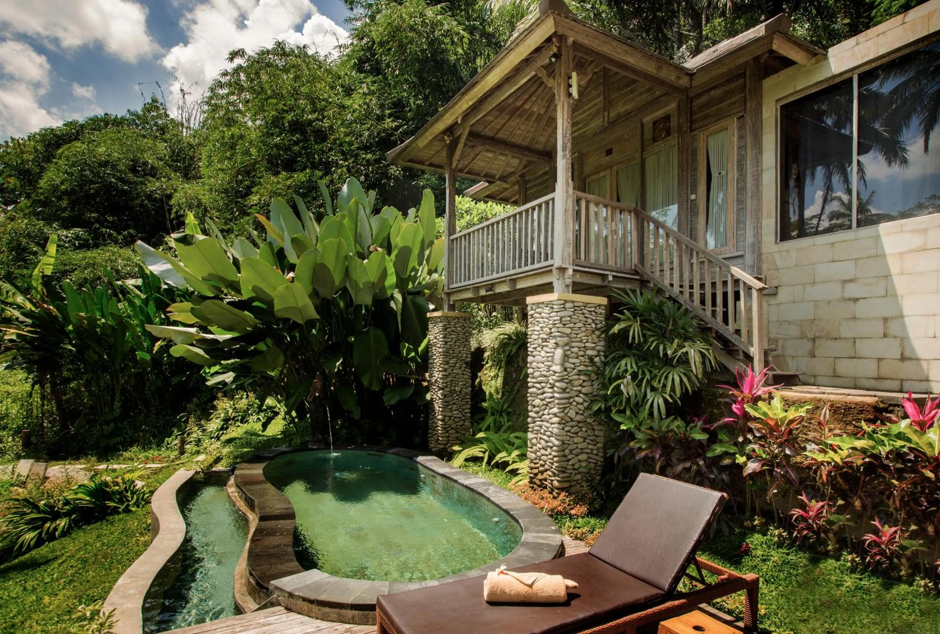 Garden in Pondok Sebatu Villa