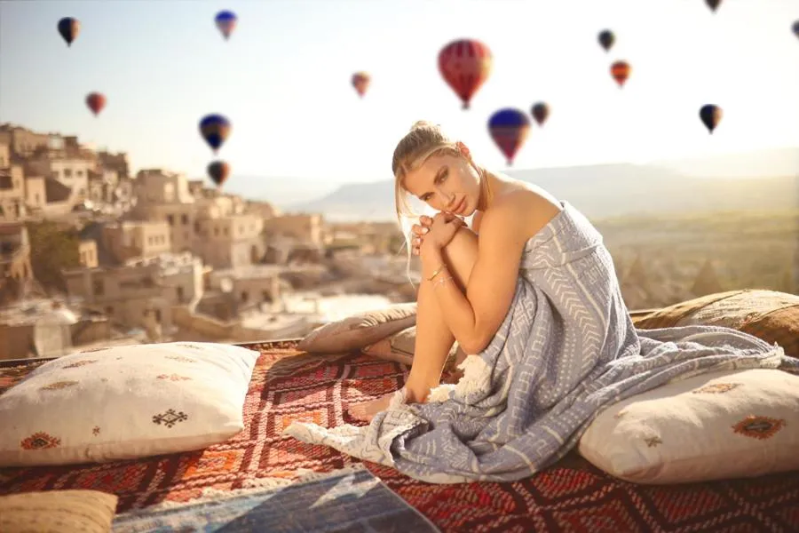 Balcony/Terrace in Mak's Cave House