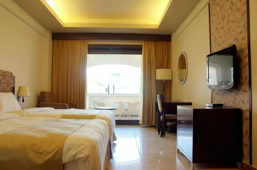 TV and multimedia, Bed in Pramod Convention & Club Resort