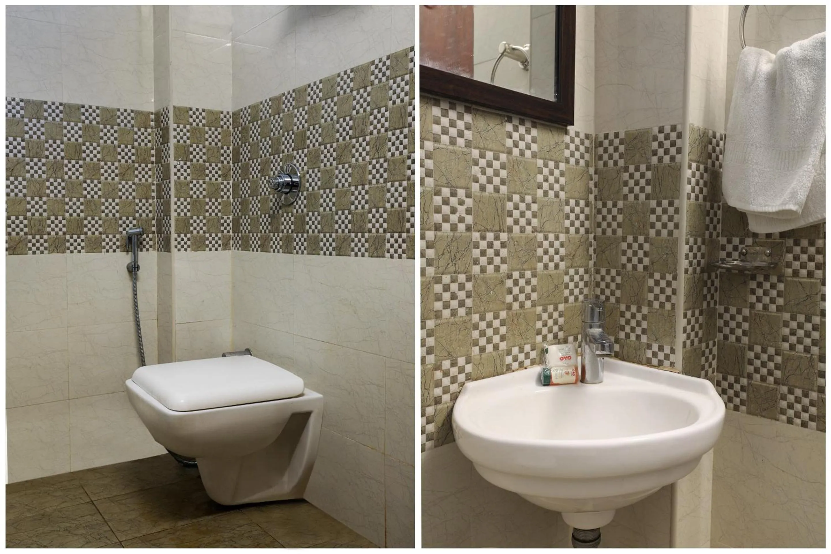 Bathroom in Hotel O Sr Residency