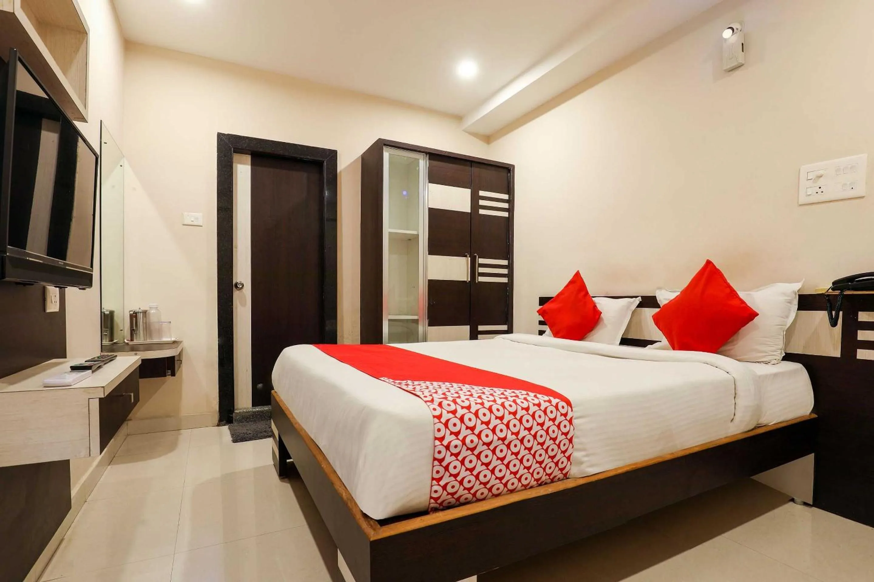 Bedroom in Hotel O Sr Residency