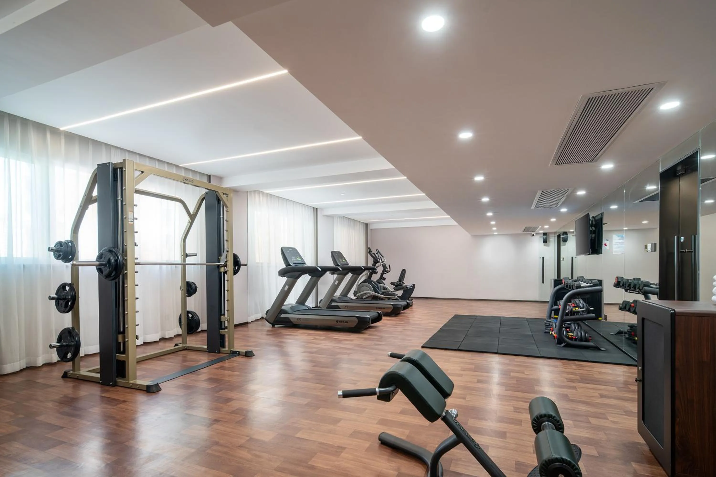 Fitness centre/facilities in Holiday Inn Express Xiamen LuShan