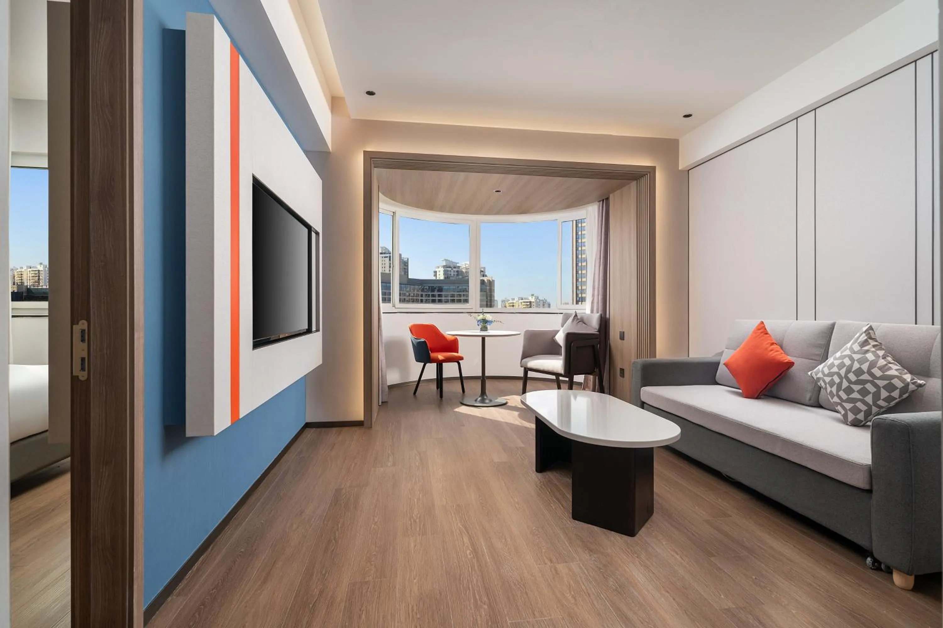 Living room in Holiday Inn Express Xiamen LuShan