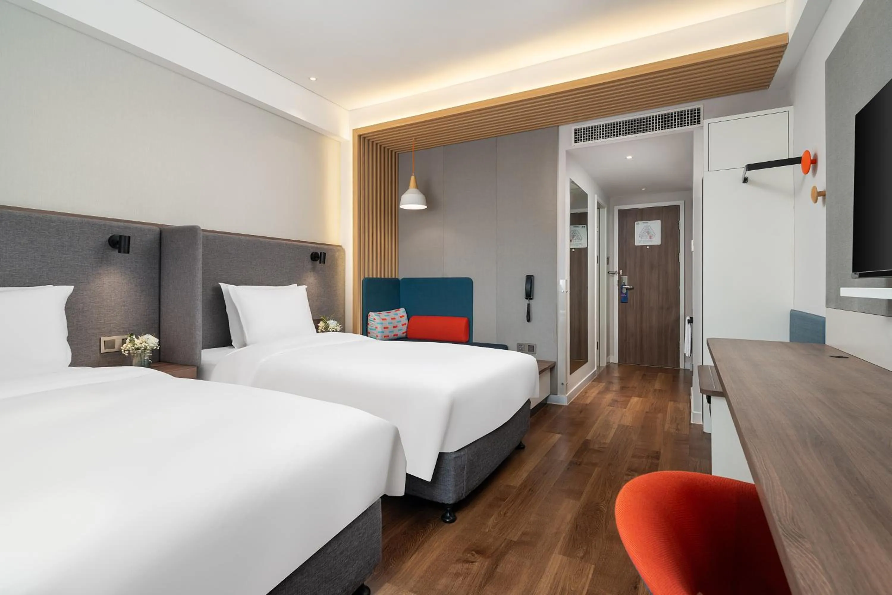 Bedroom, Bed in Holiday Inn Express Xiamen LuShan