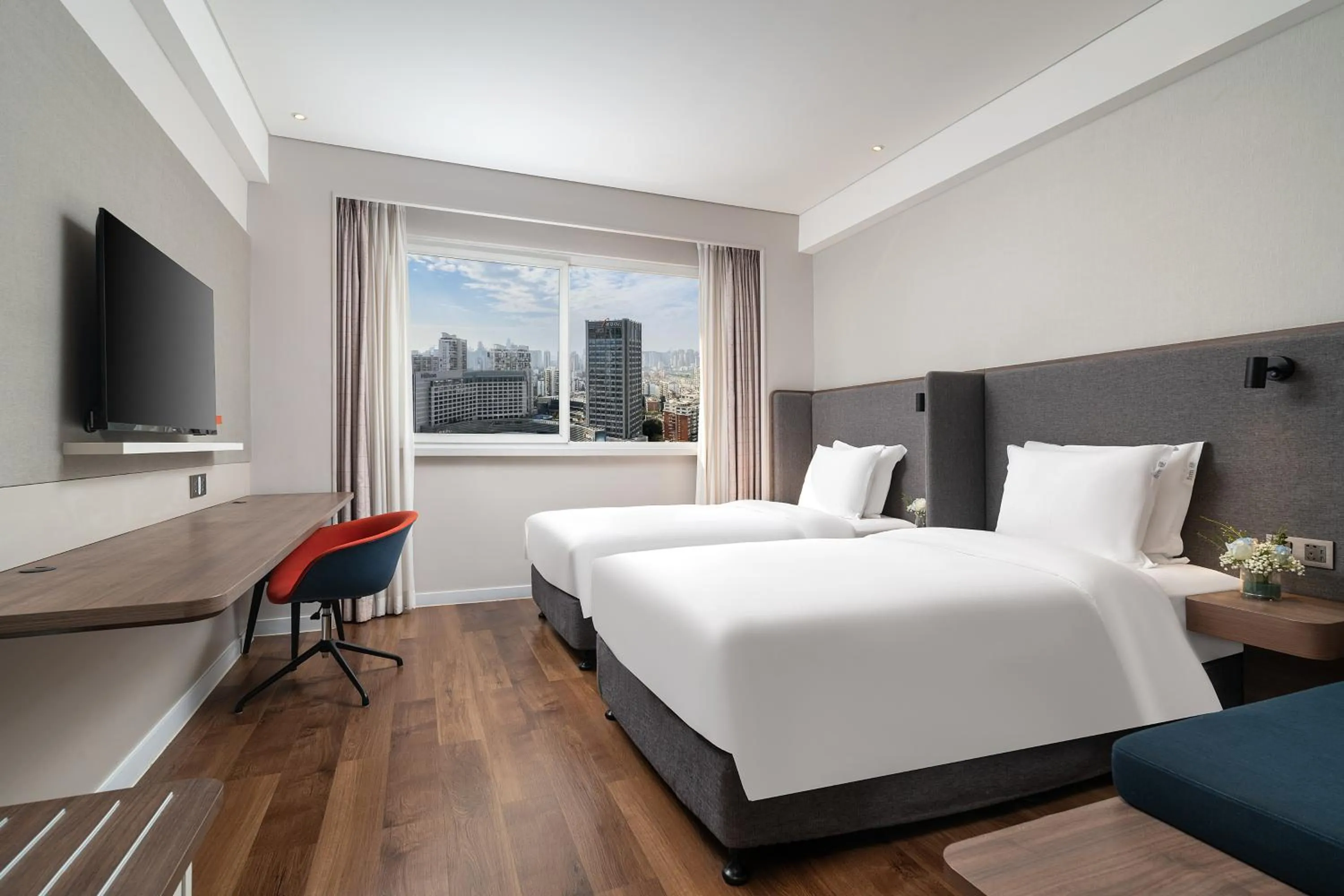 Bedroom, Bed in Holiday Inn Express Xiamen LuShan