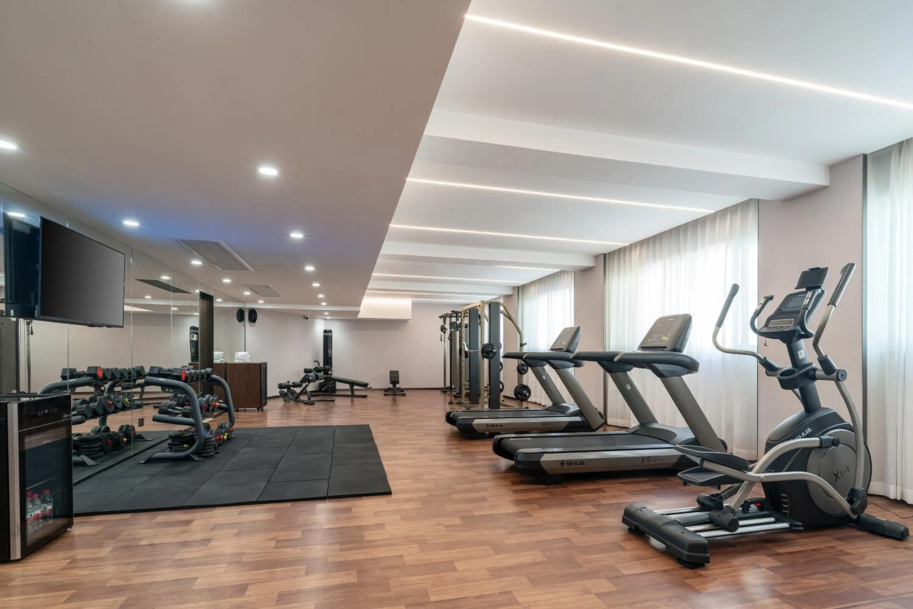 Fitness centre/facilities in Holiday Inn Express Xiamen LuShan
