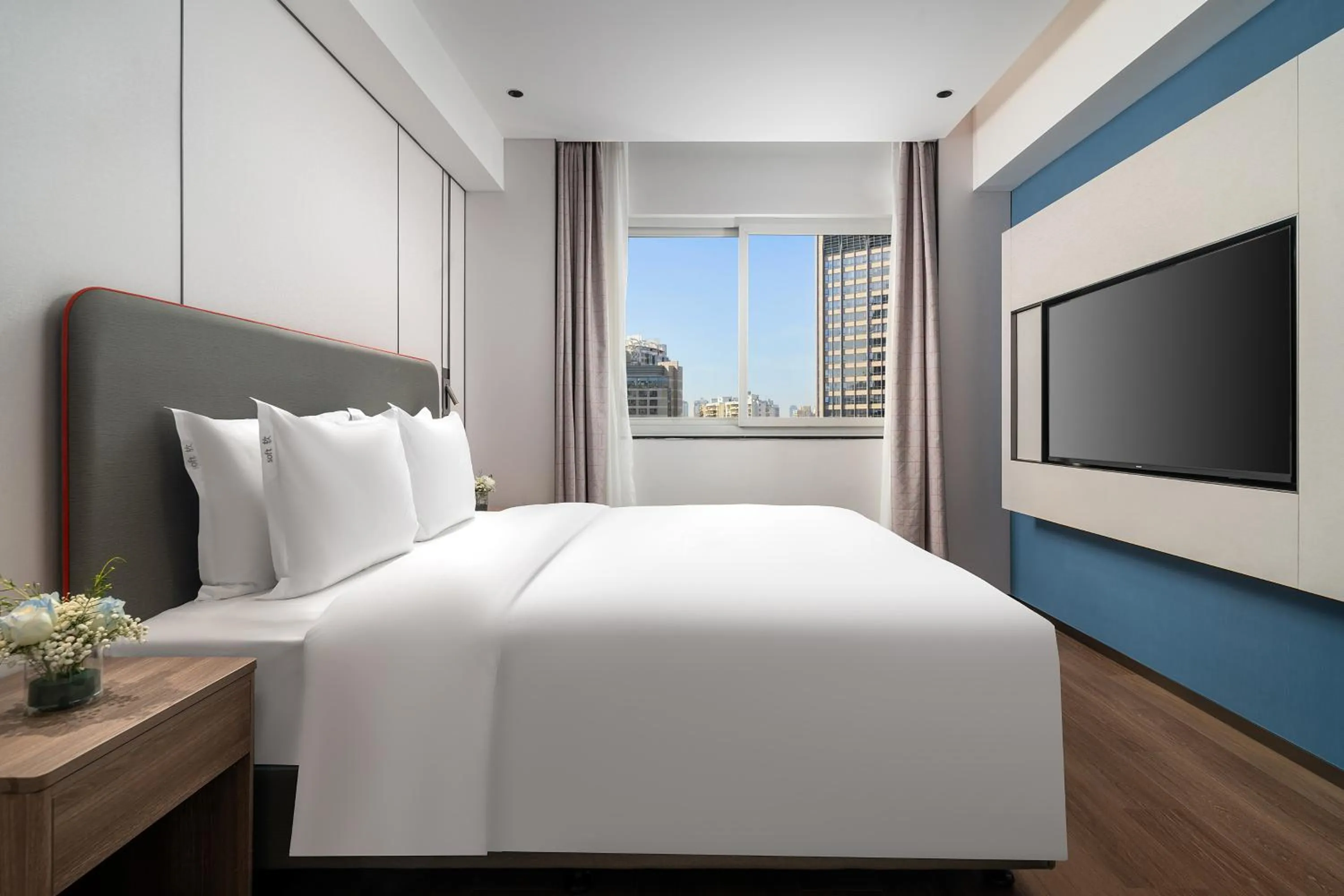 Bedroom, Bed in Holiday Inn Express Xiamen LuShan