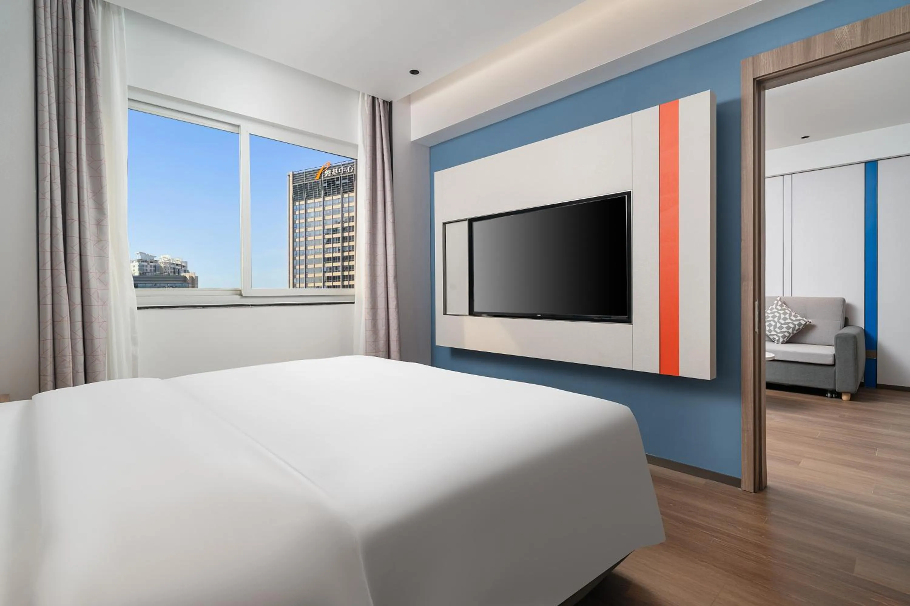 Bedroom, Bed in Holiday Inn Express Xiamen LuShan