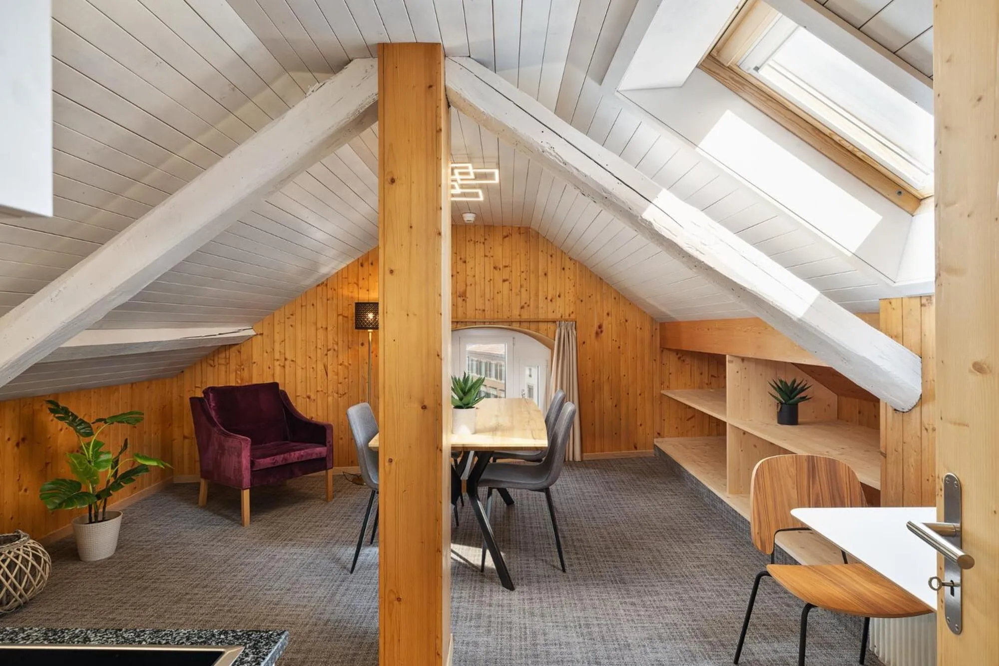 Living room in Hotel Krone by b-smart