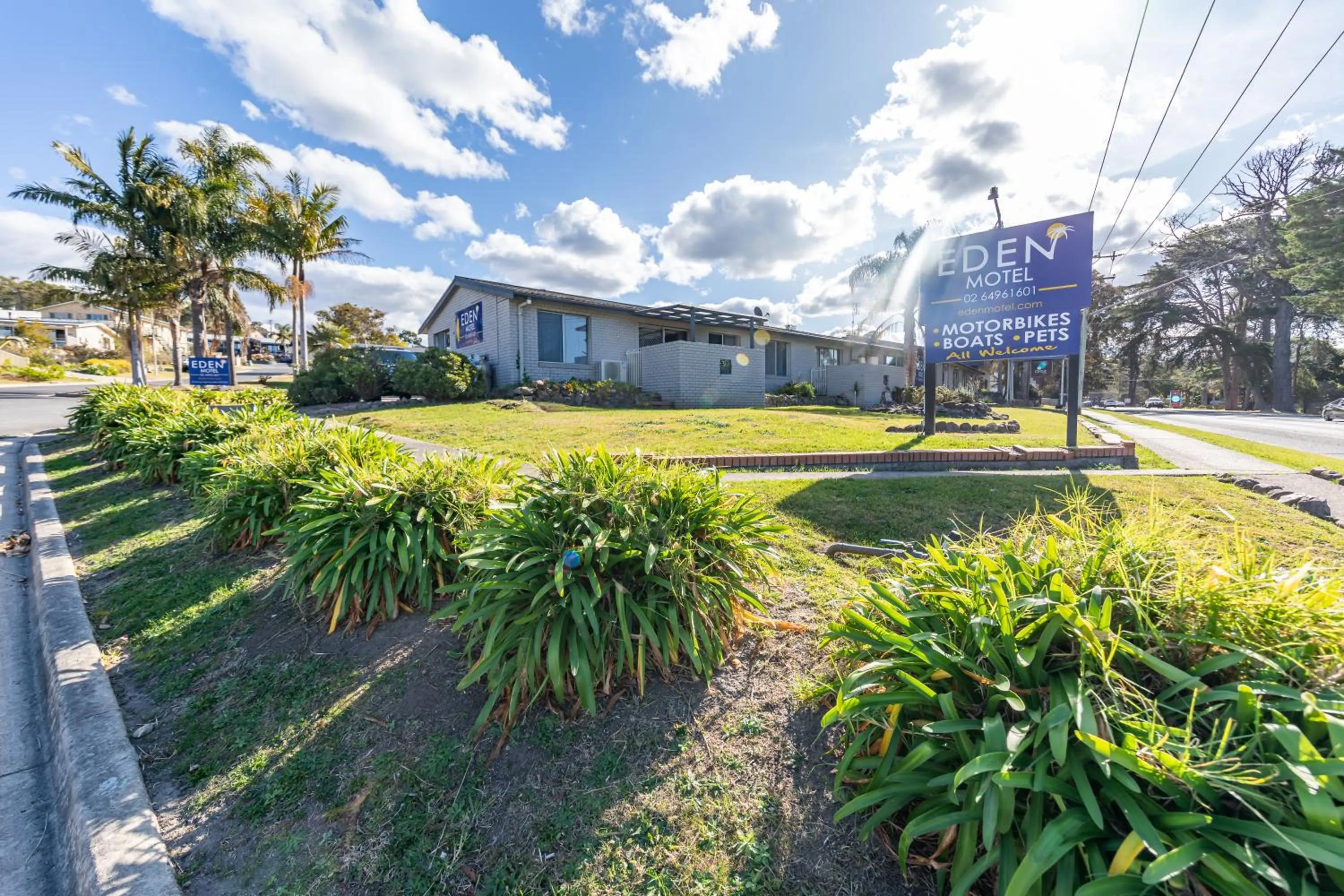 Property building in Eden Motel