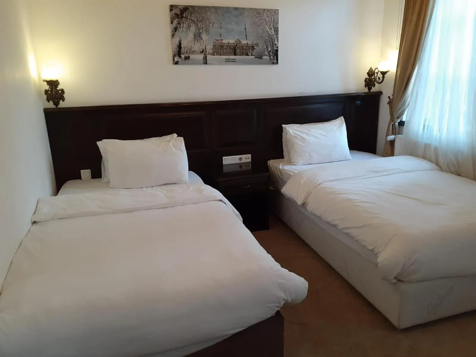 Bed in Cheltikov Hotel