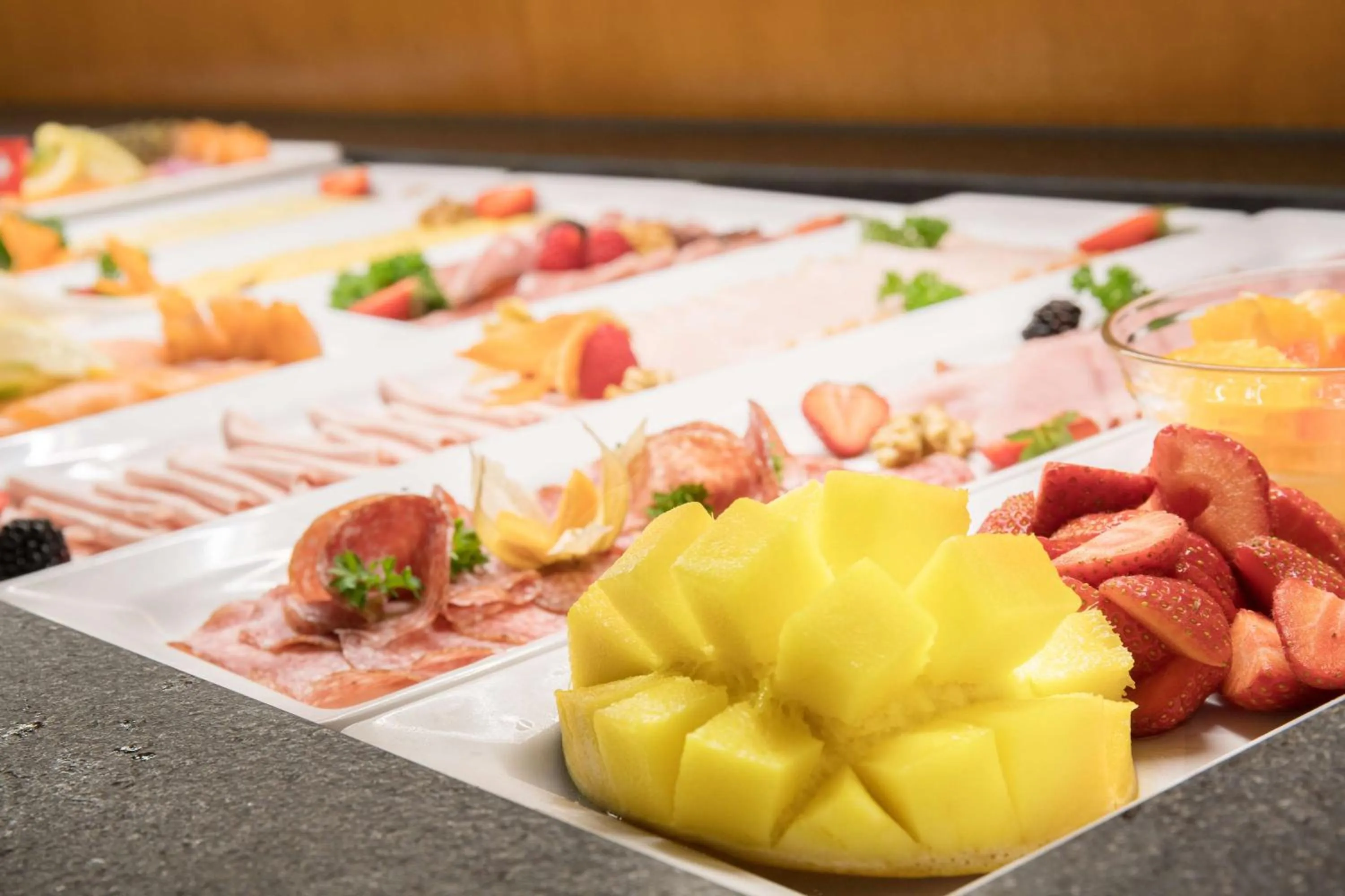 Breakfast in Best Western Hotel Rebstock