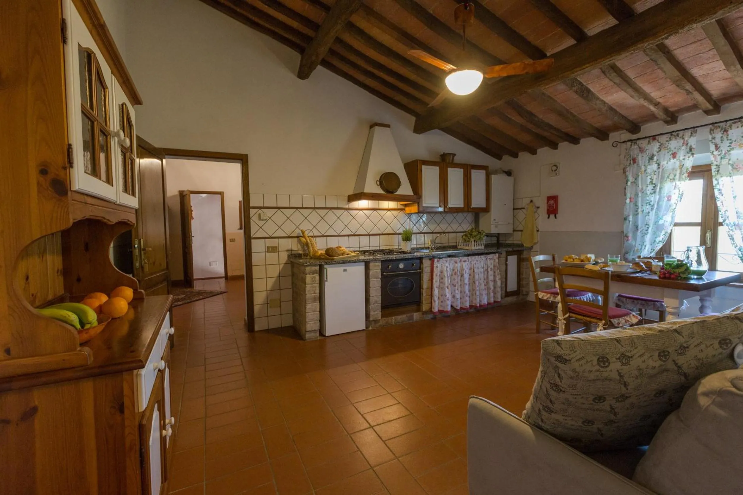 Kitchen or kitchenette in Agriturismo Canale