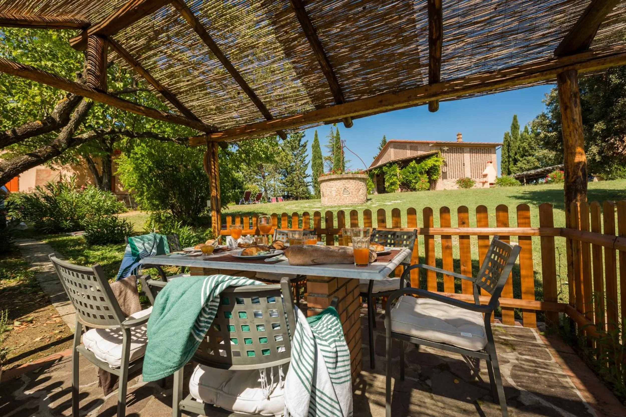 Balcony/Terrace in Agriturismo Canale