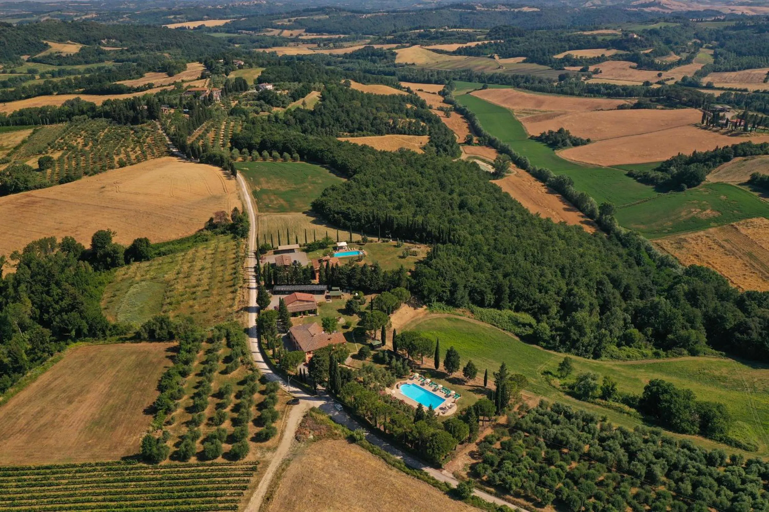 Bird's eye view in Agriturismo Canale