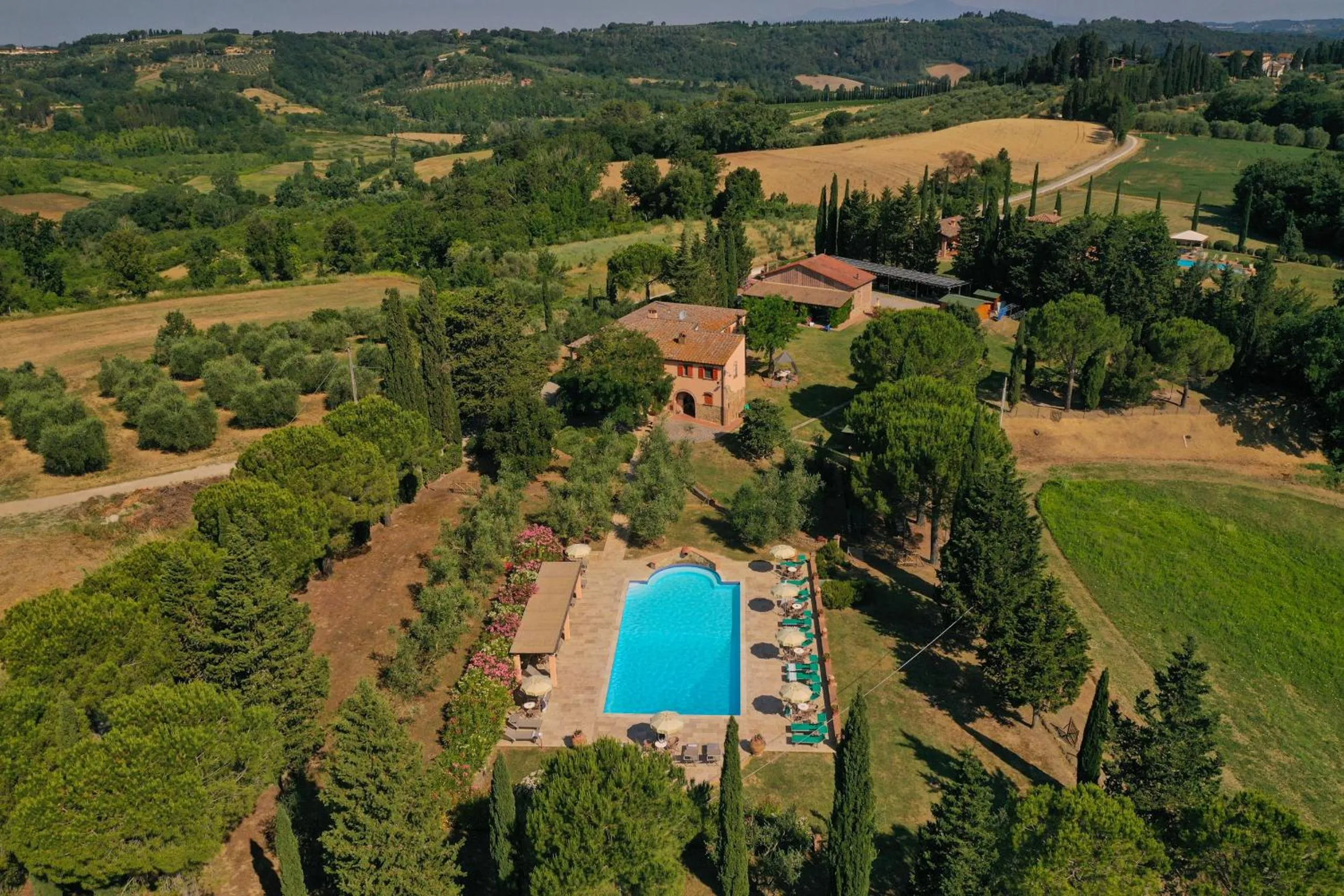 Bird's eye view in Agriturismo Canale