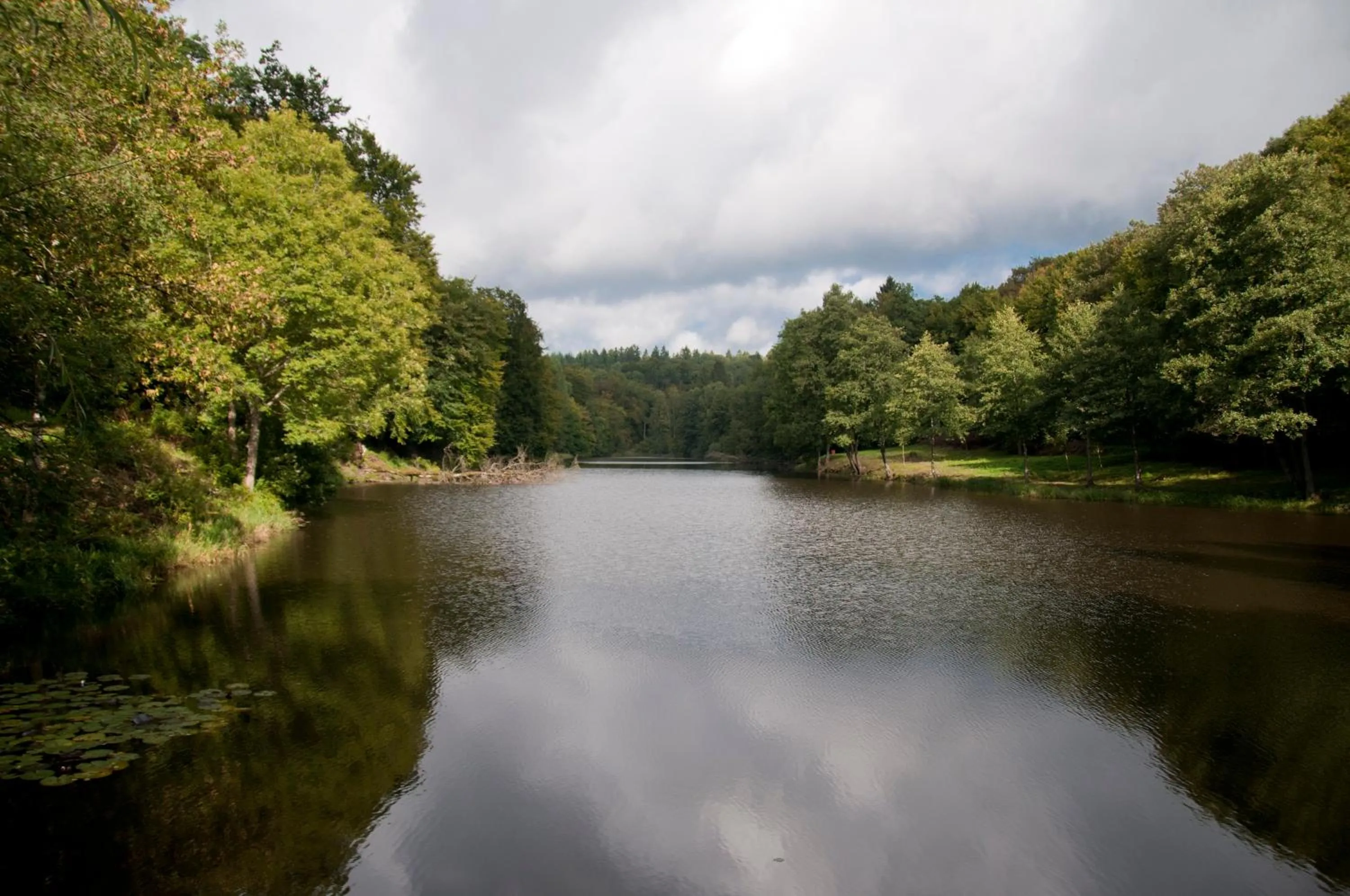 Natural landscape in Hôtel Les Ardillières du Pont d'Oye