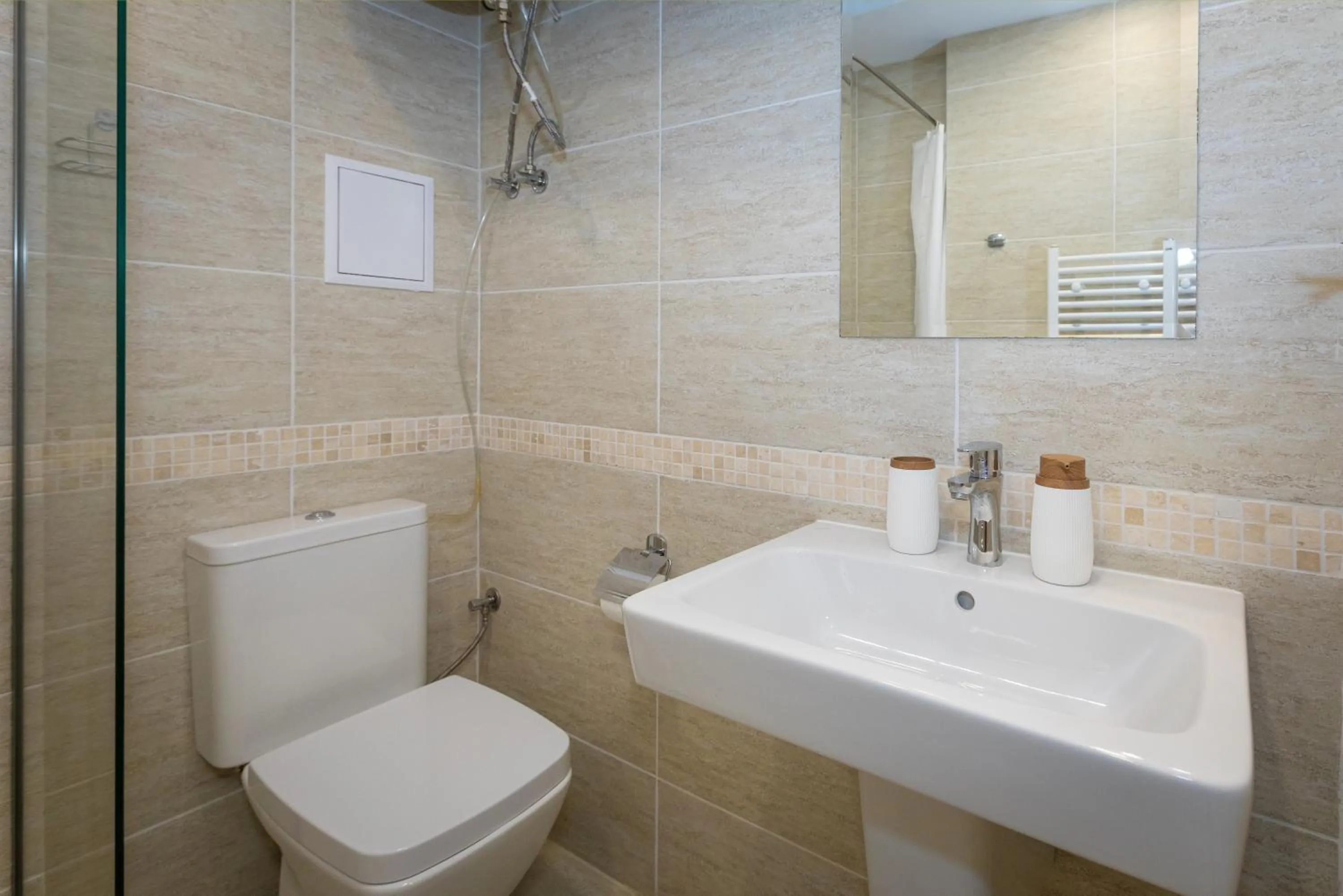 Toilet in Modern and Bright Apartments near Center - FREE PARKING