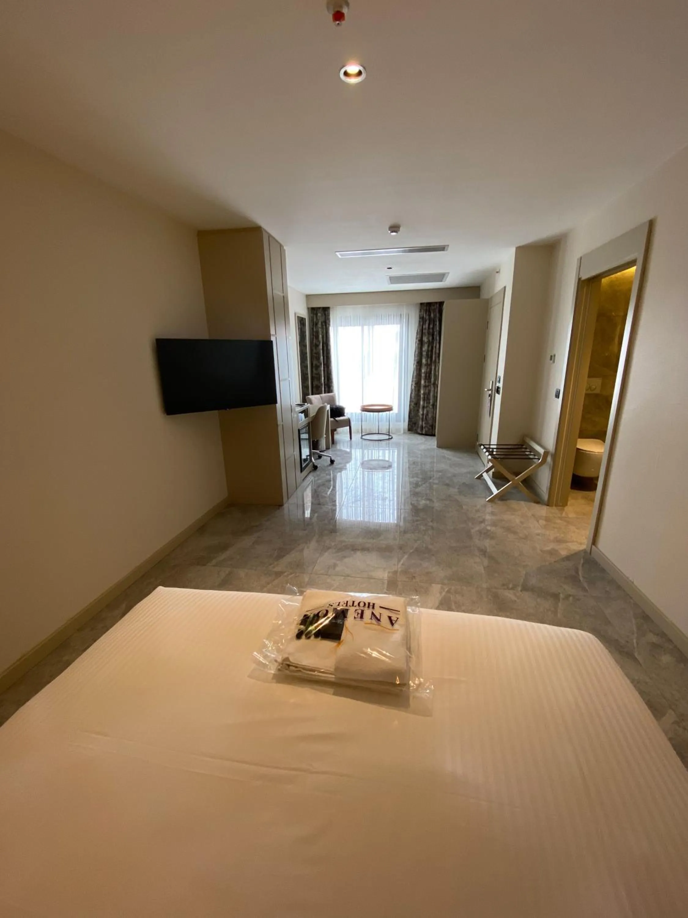 Bed in Anemon Kent Aydın Otel