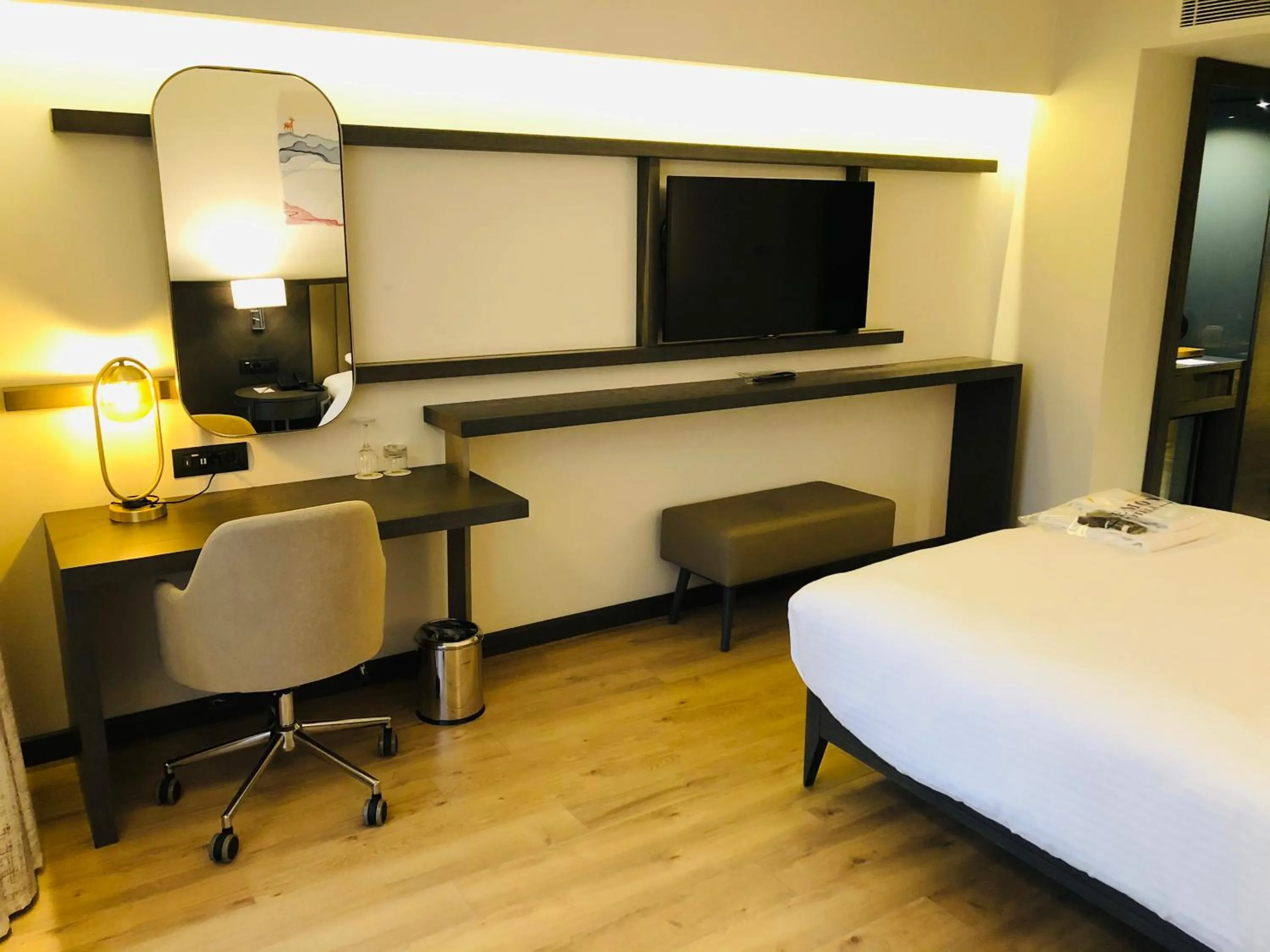 Bed in Anemon Kent Aydın Otel