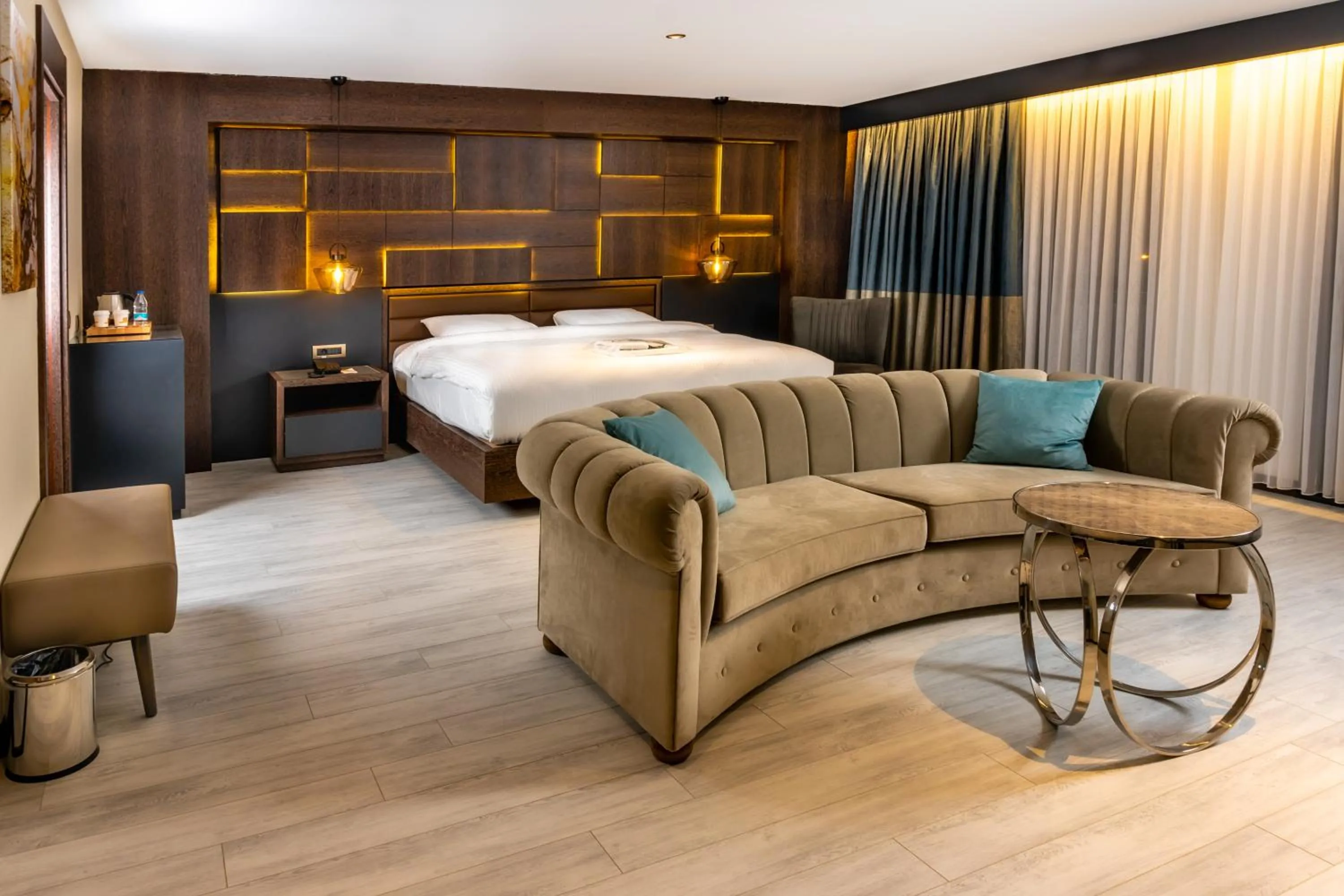 Bed in Anemon Kent Aydın Otel