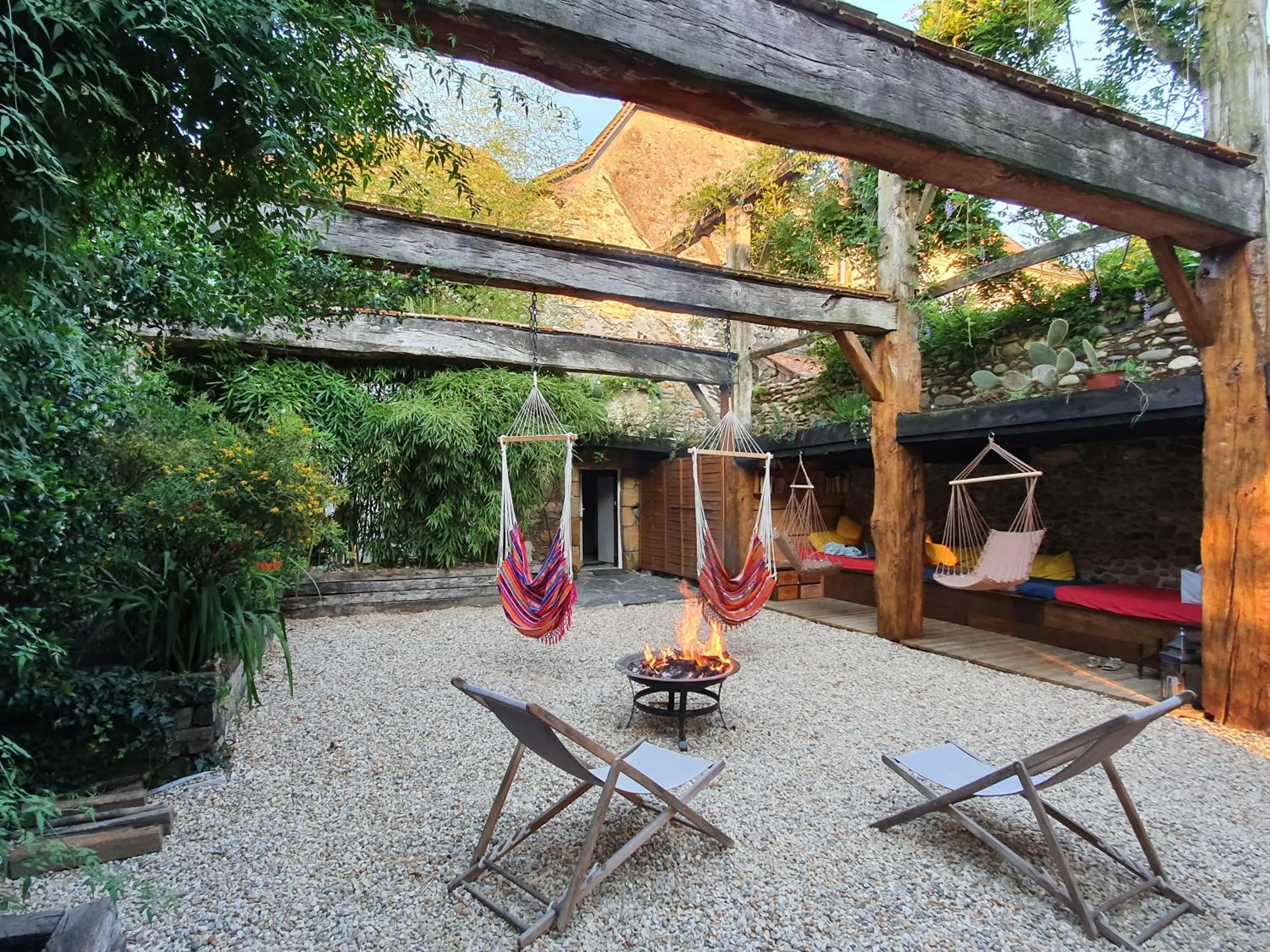 Patio in Domaine de la Castagnère