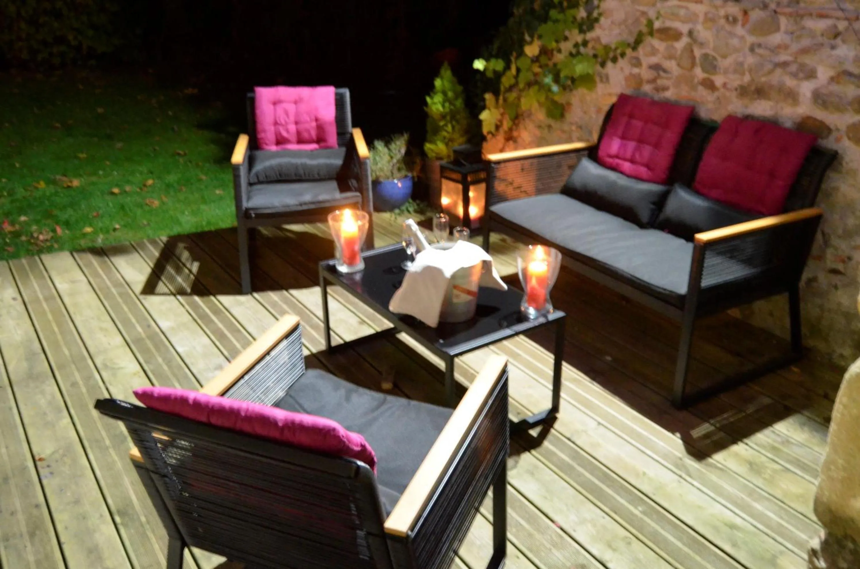 Living room in Domaine de la Castagnère