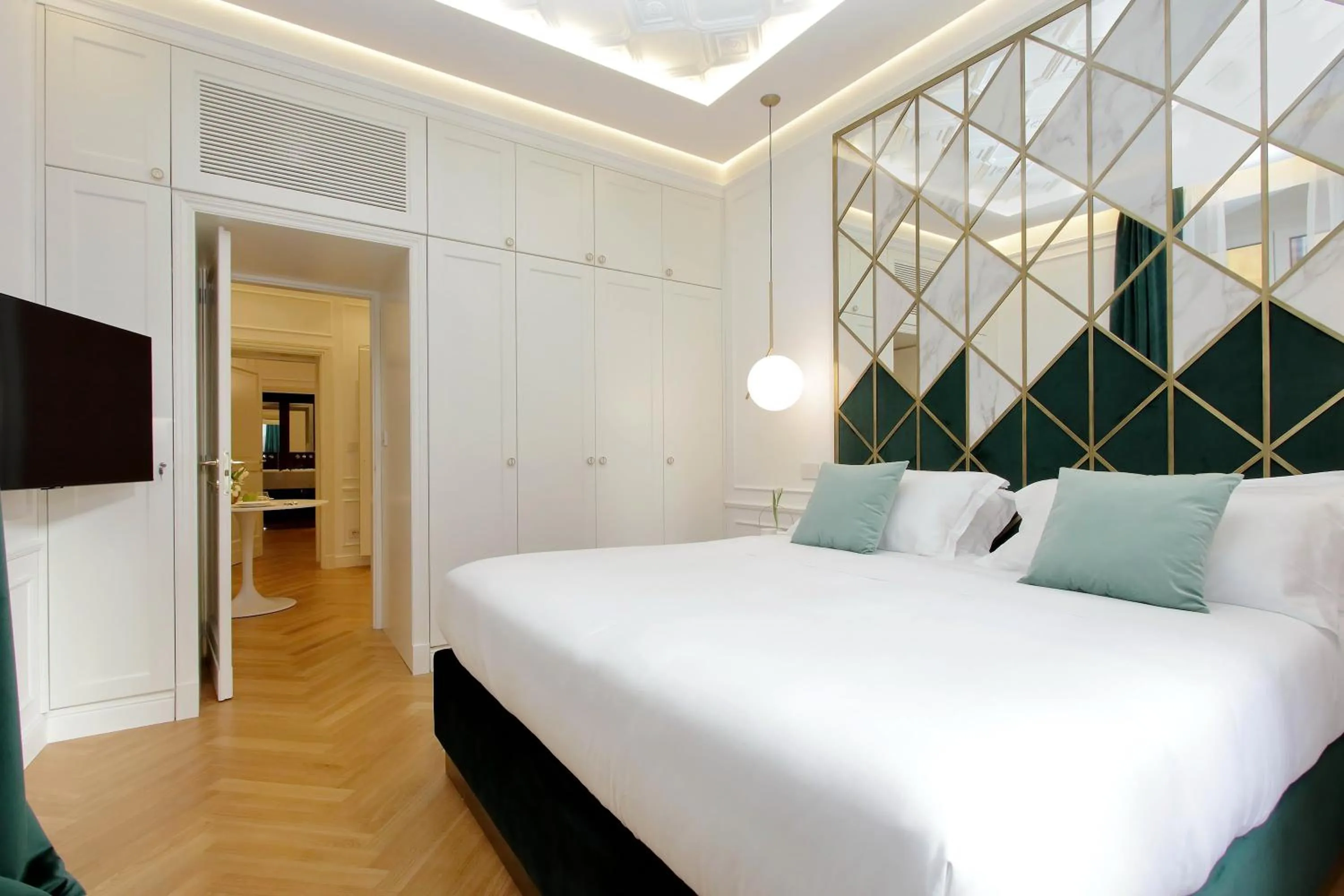 Bedroom, Bed in Domna Luxury Suites