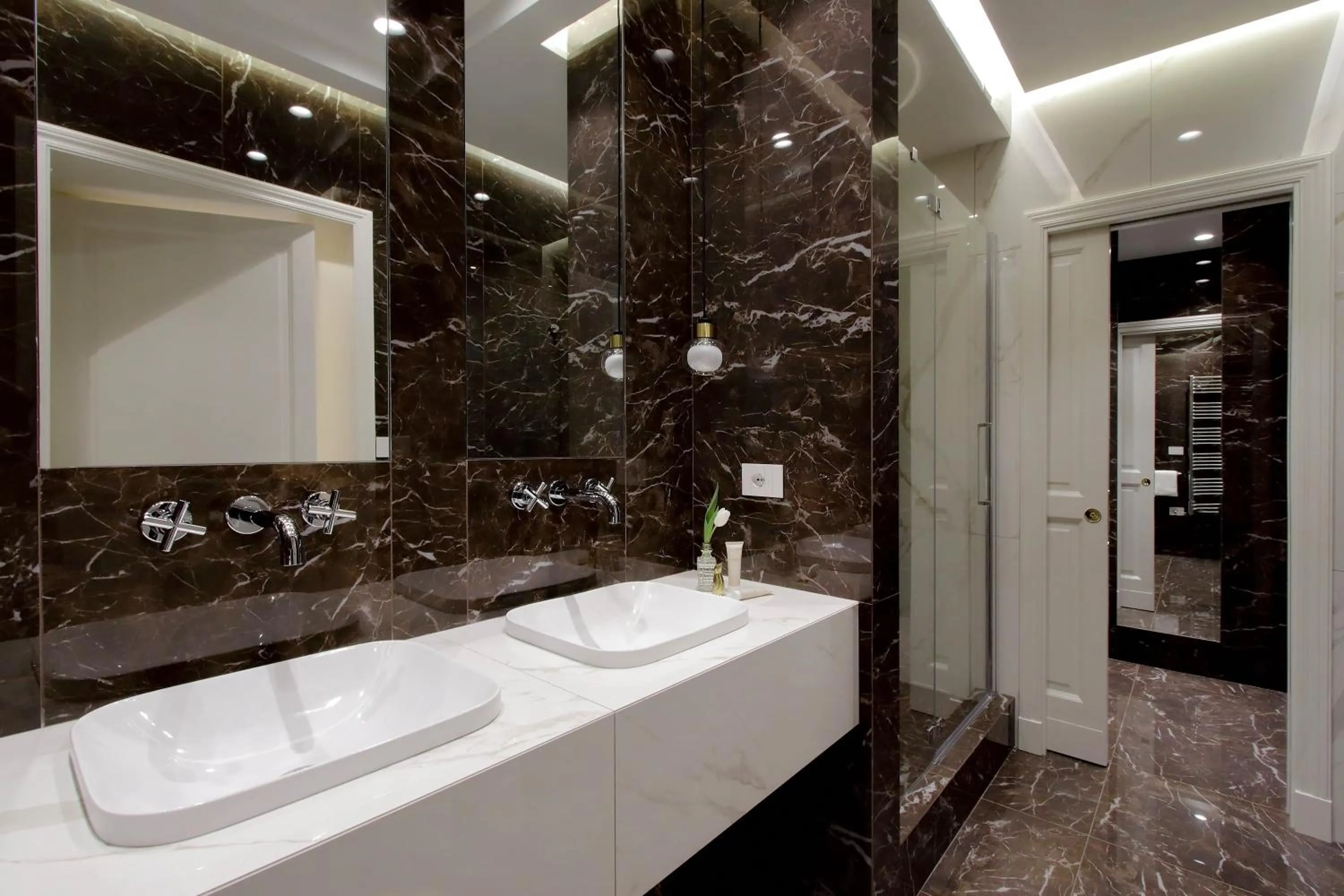 Bathroom in Domna Luxury Suites