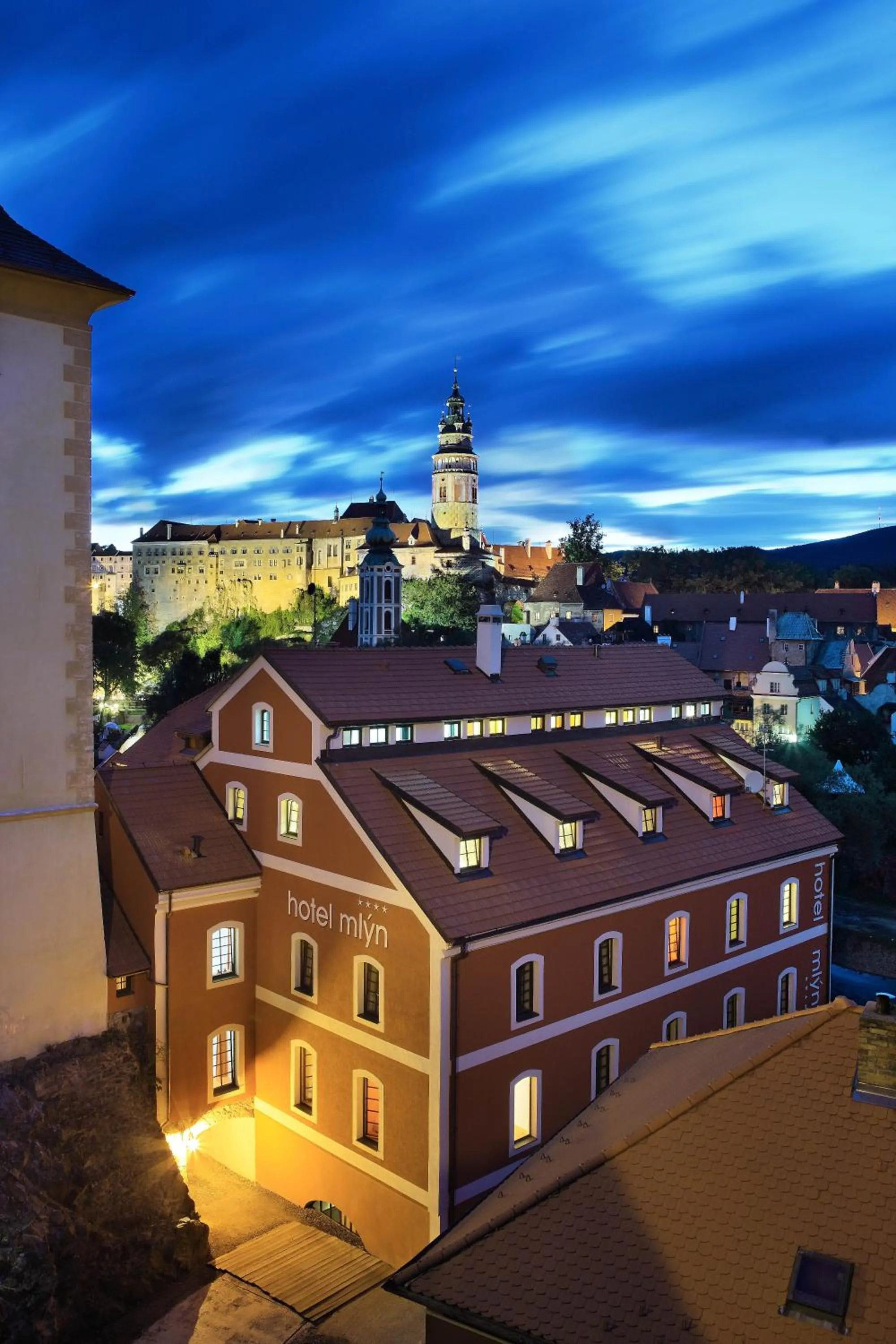 Facade/entrance in Hotel Mlýn