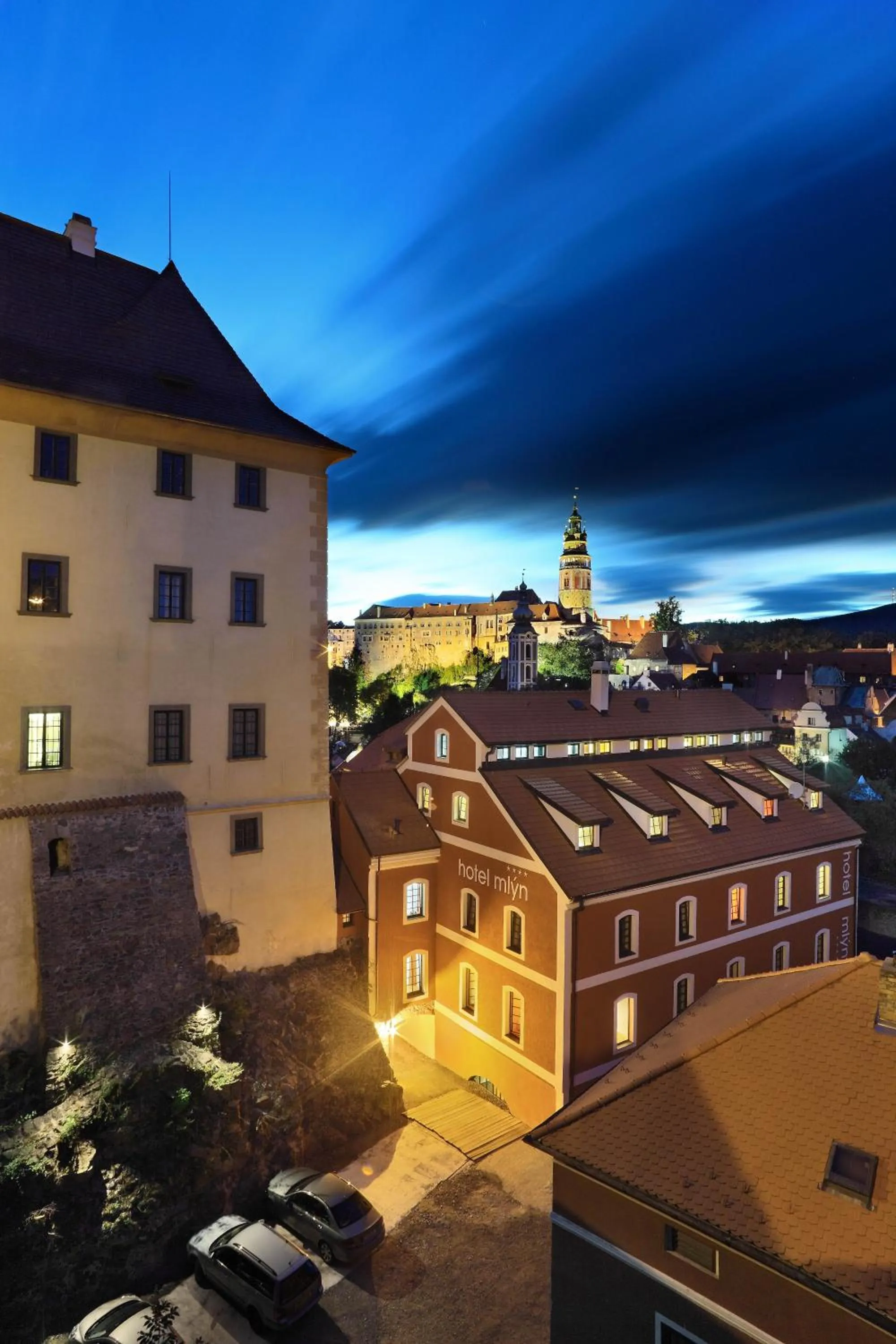Facade/entrance in Hotel Mlýn