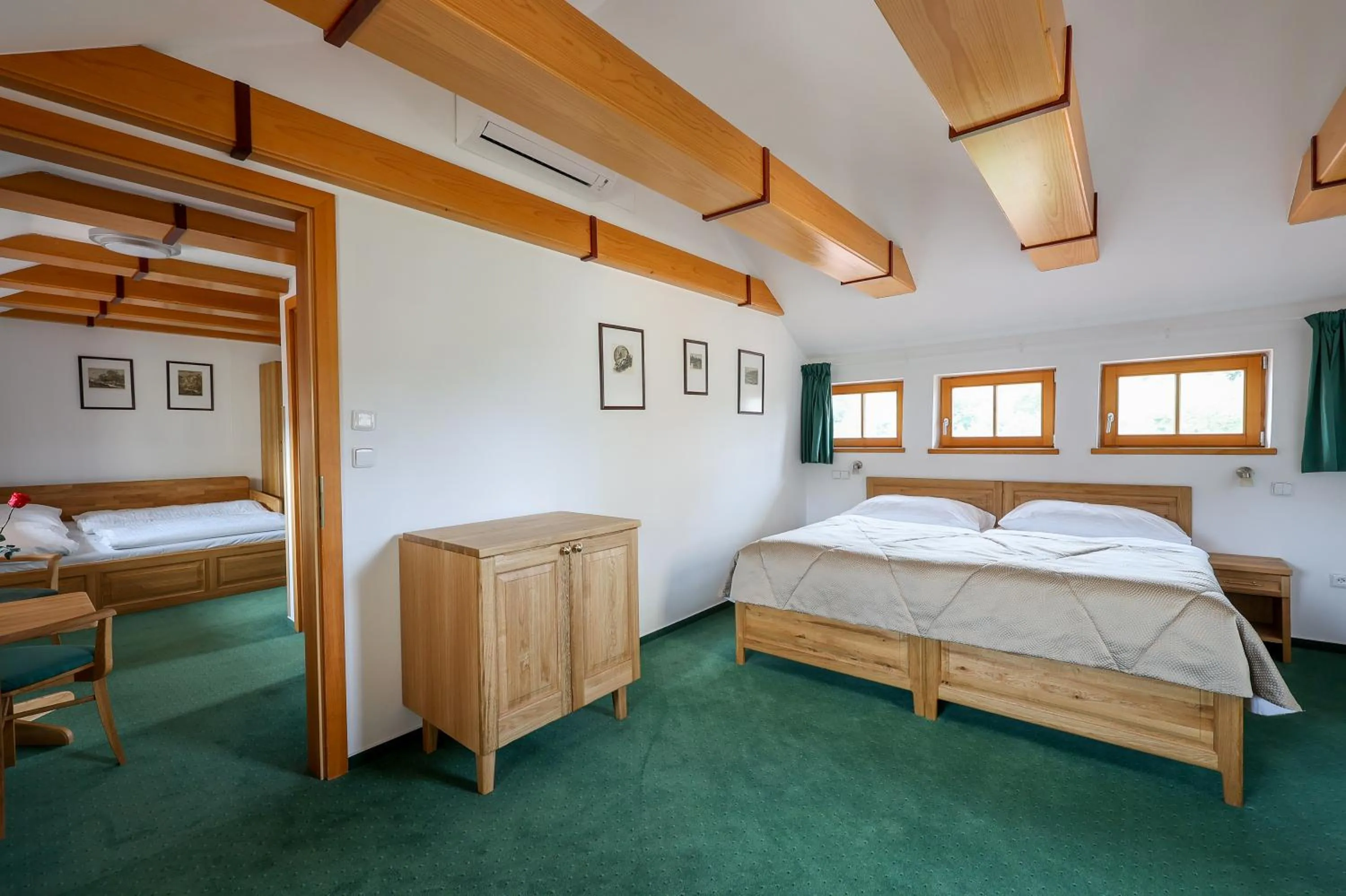 Photo of the whole room, Bed in Hotel Mlýn