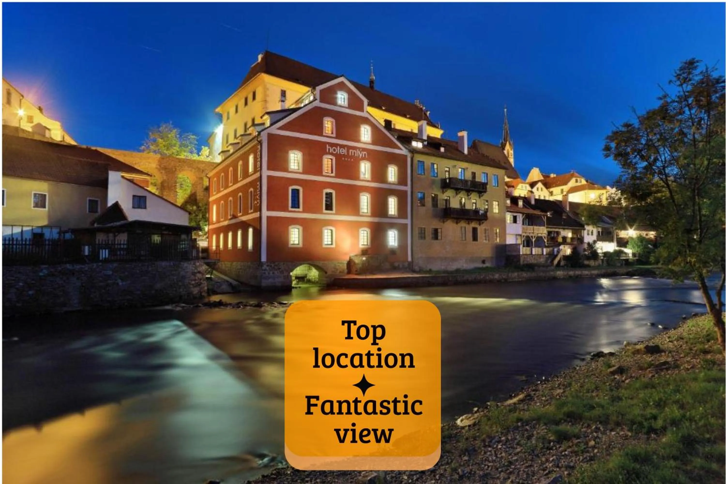 Property building in Hotel Mlýn