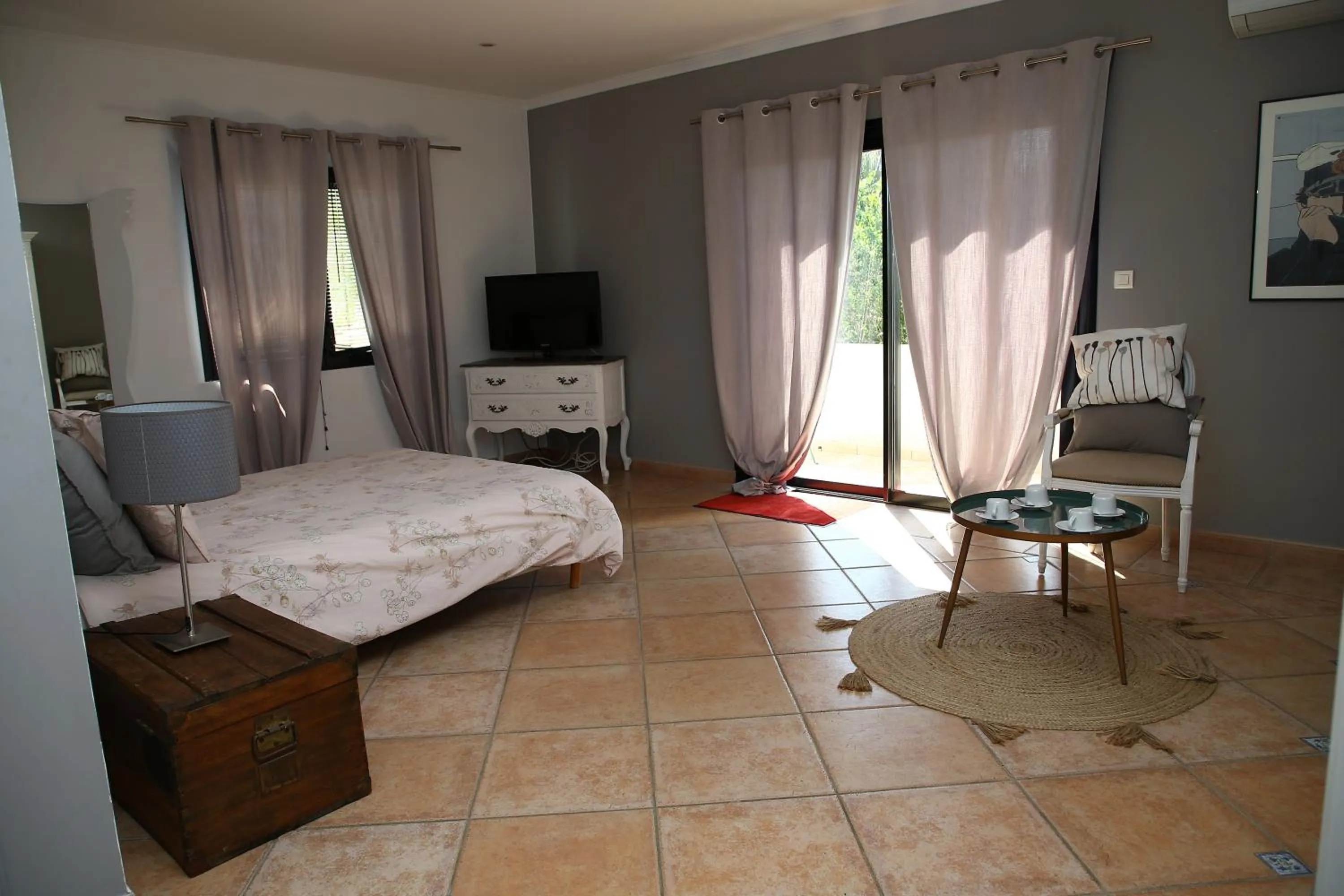 Bed in La Villa Blanche