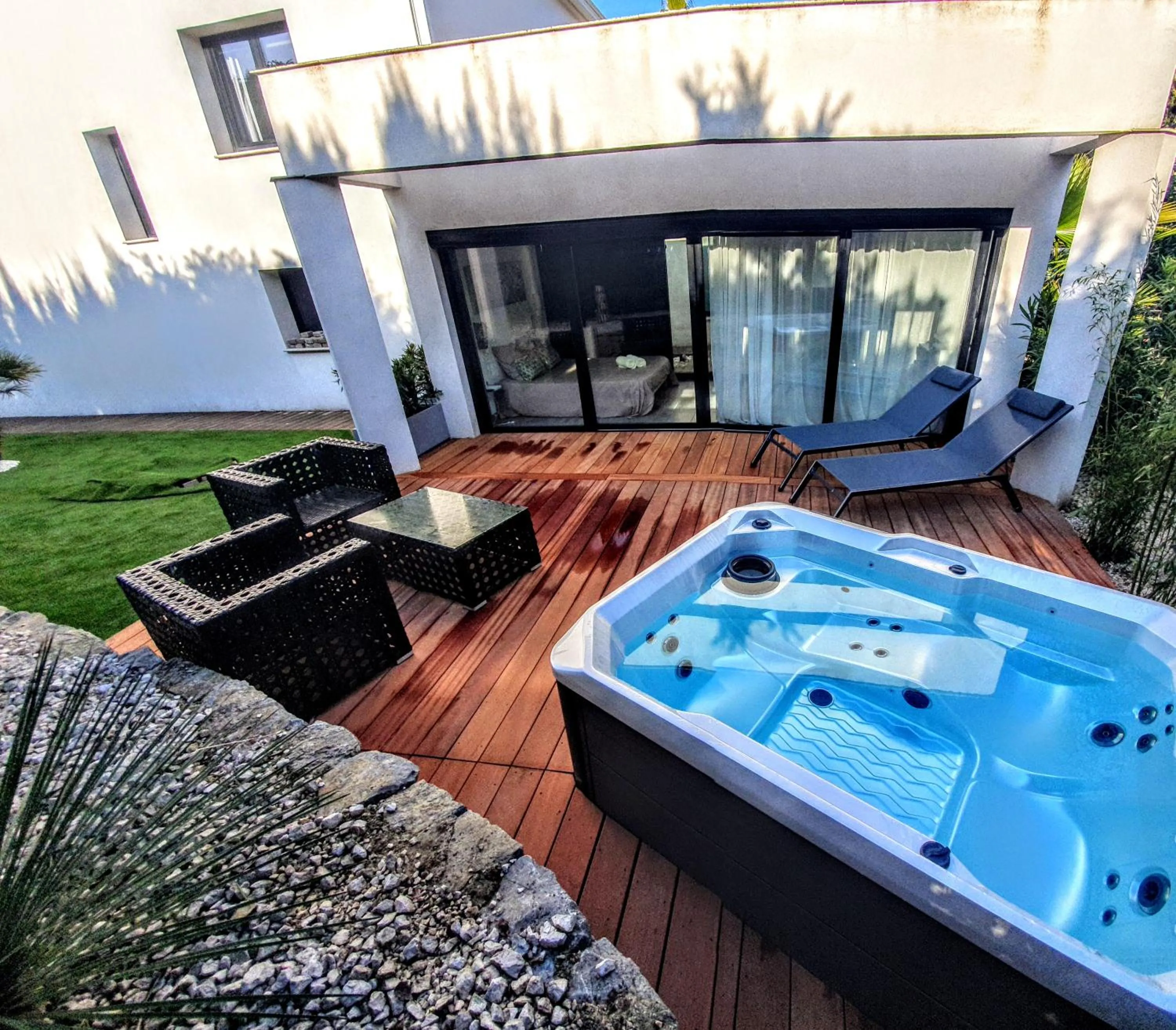 Solarium in La Villa Blanche