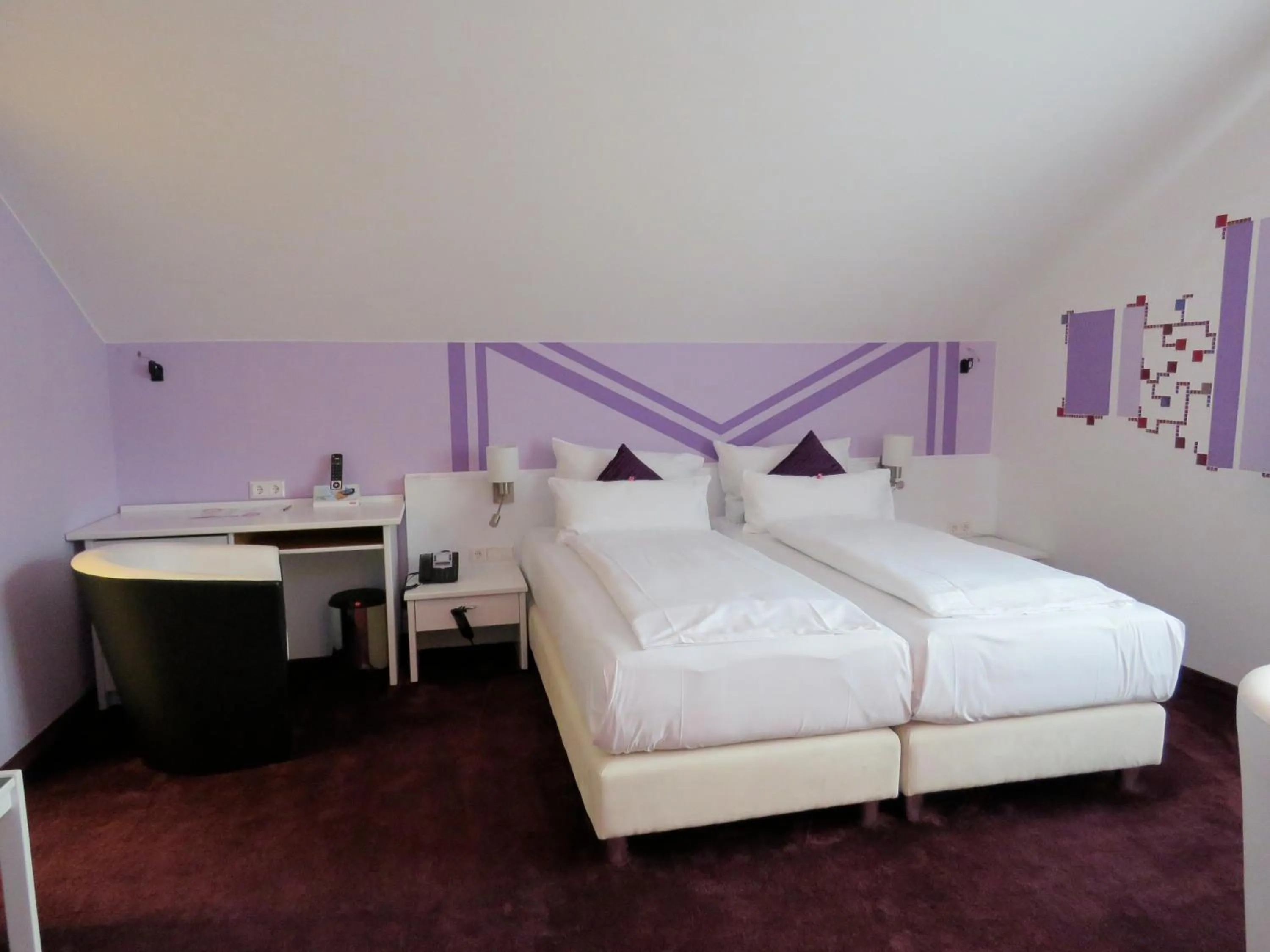 Bed in Hotel Residenz Hössinger