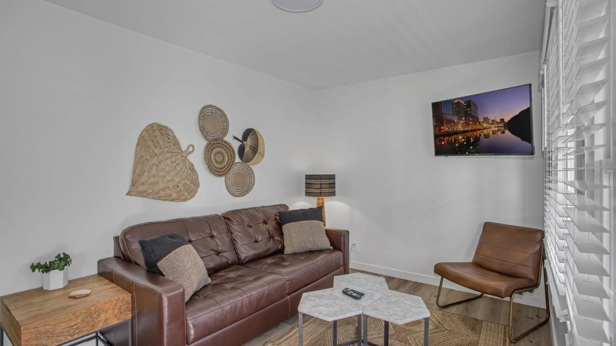 Living room in The Marbella