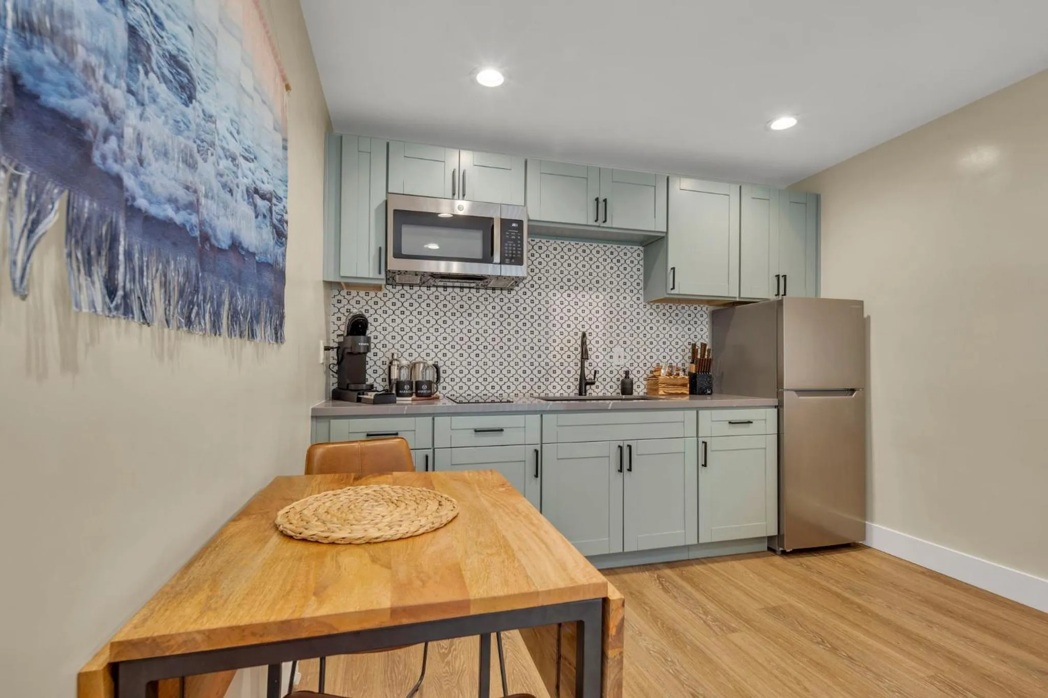 Kitchen or kitchenette in The Marbella