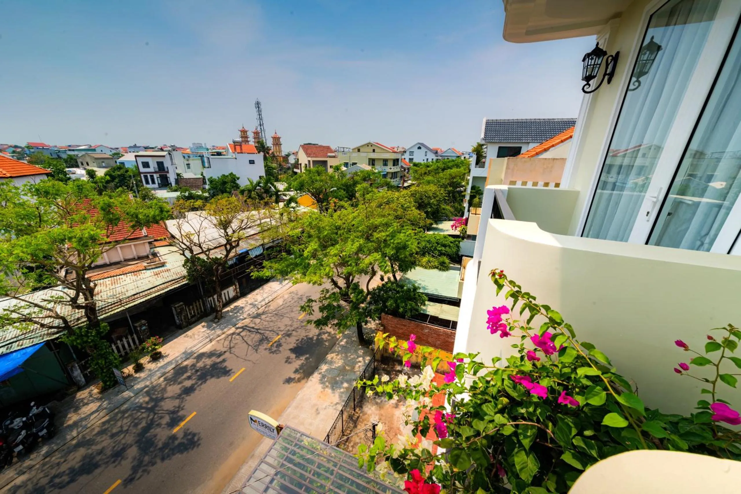 Street view in Hoi An Merrily De Art Hotel