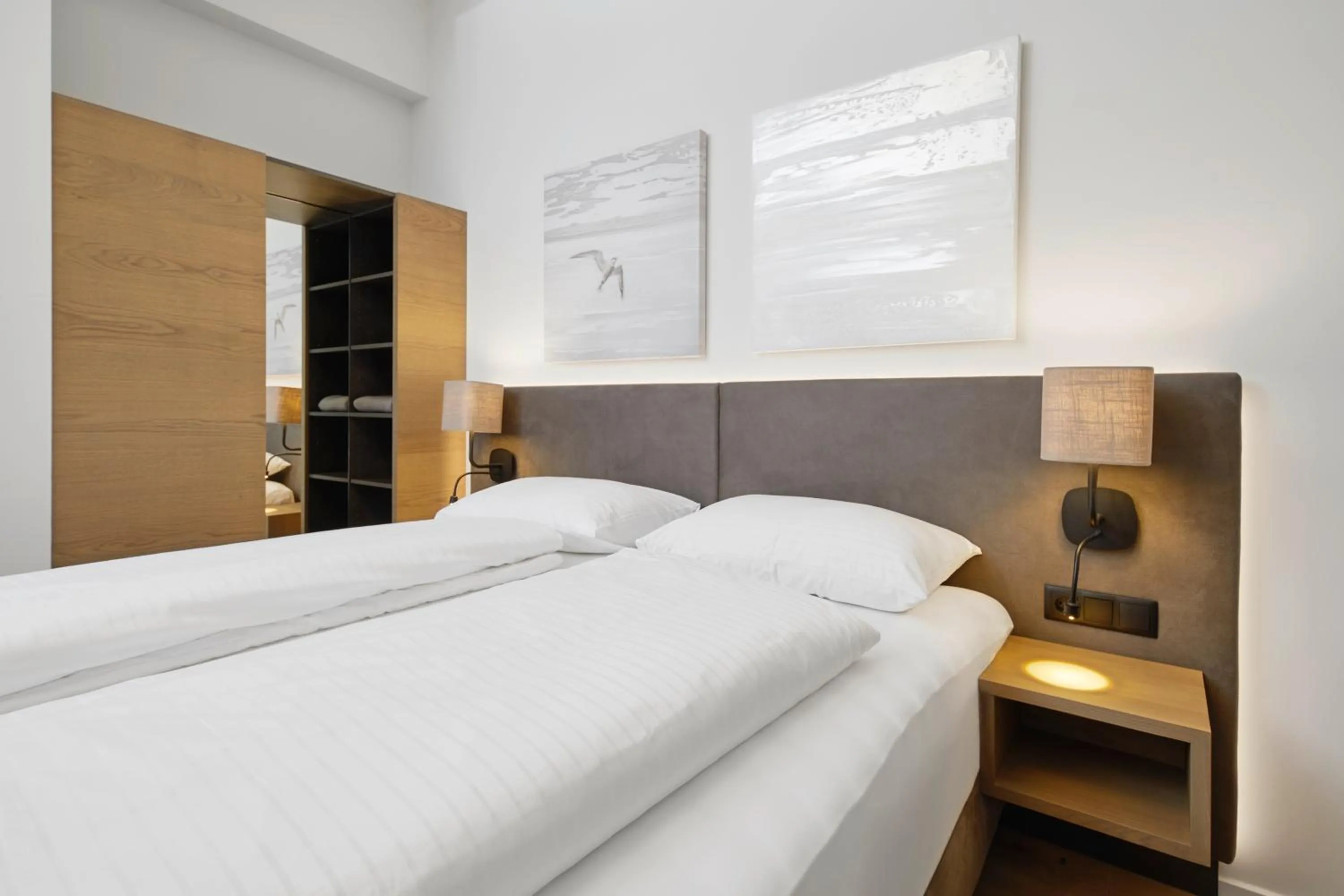 Bed in Hotel Gösser Bräu