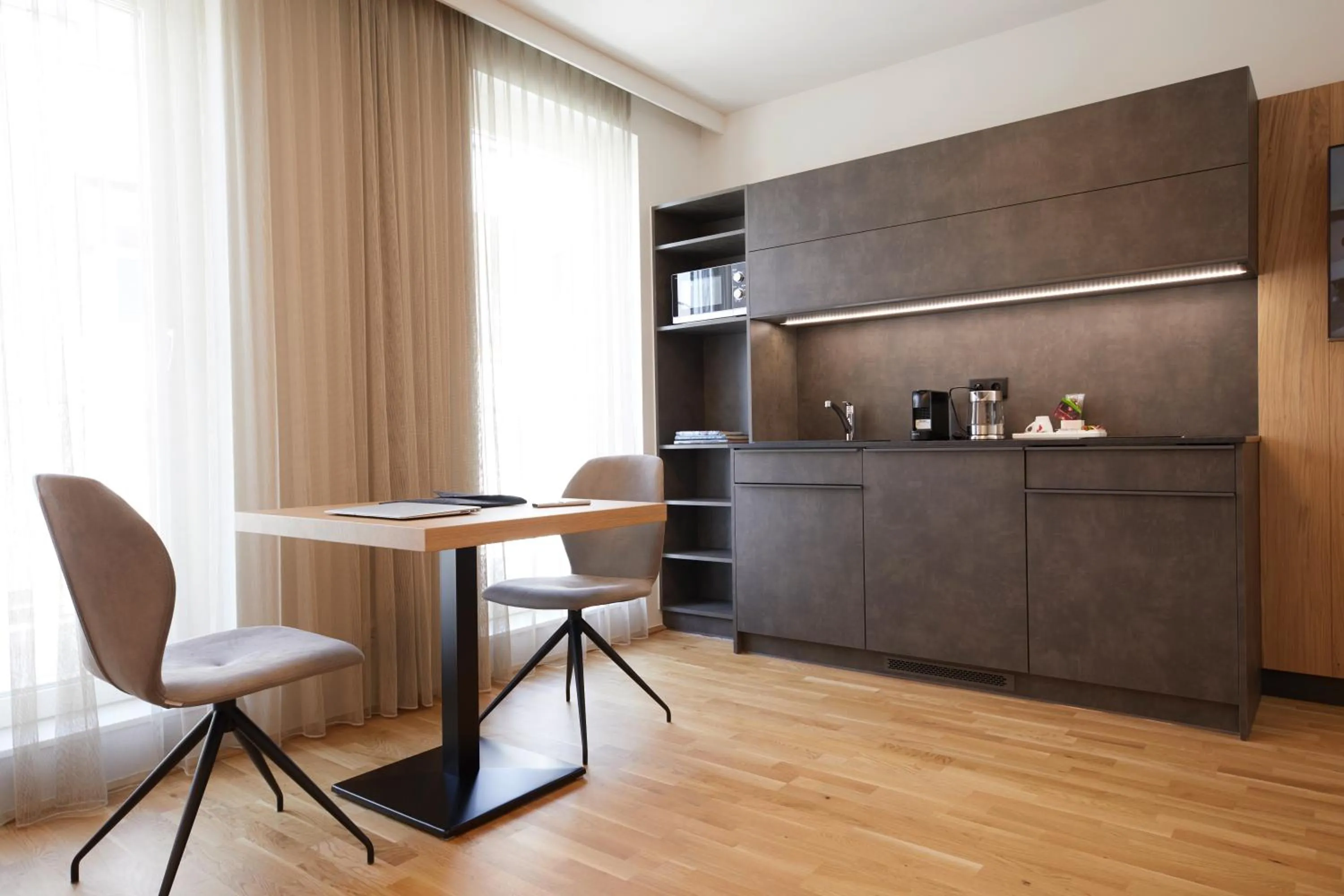 Kitchen or kitchenette in Hotel Gösser Bräu