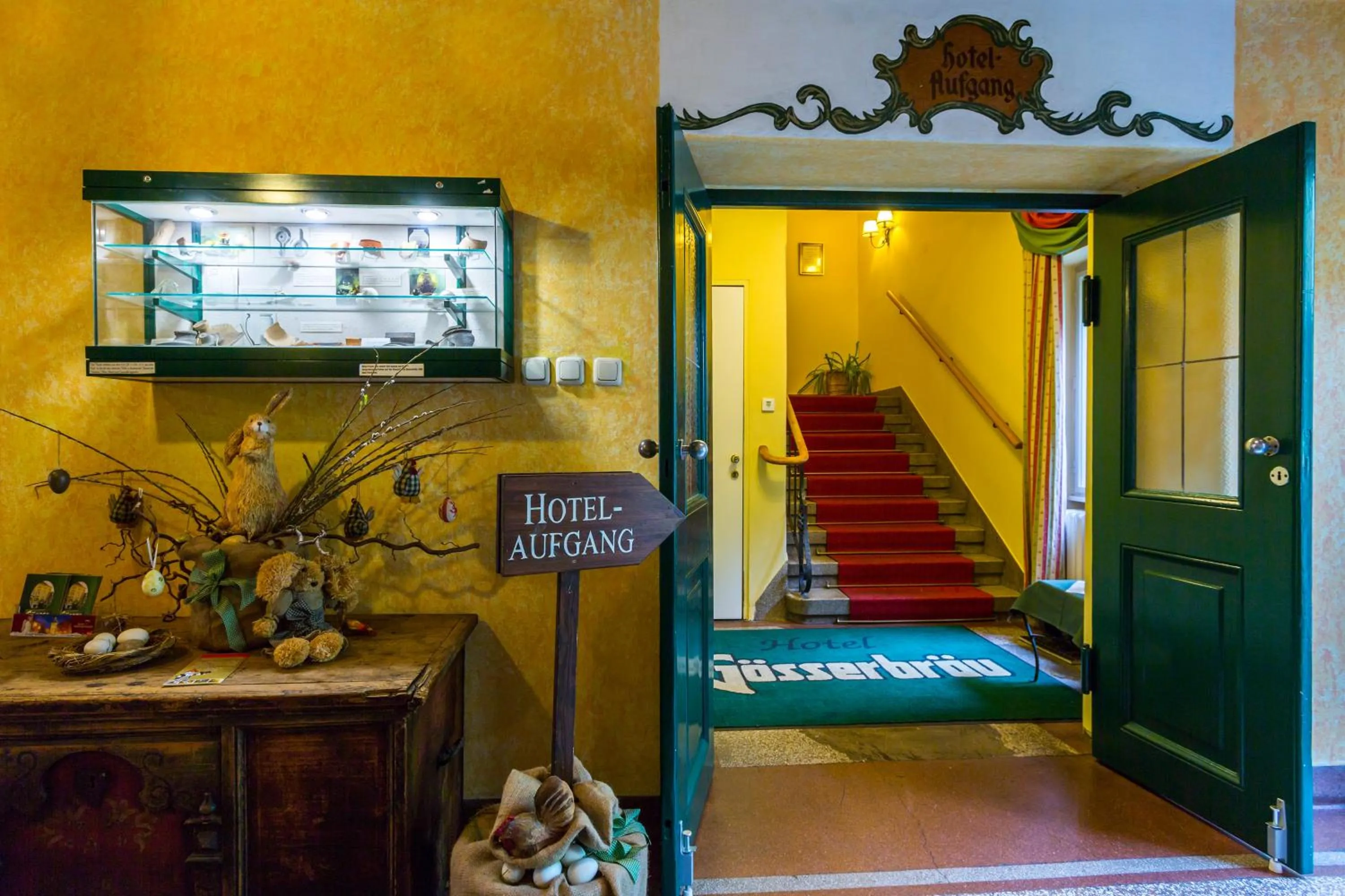 Facade/entrance in Hotel Gösser Bräu