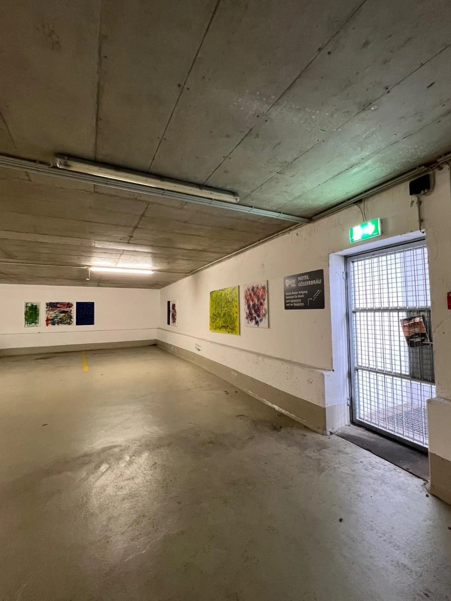 Parking in Hotel Gösser Bräu