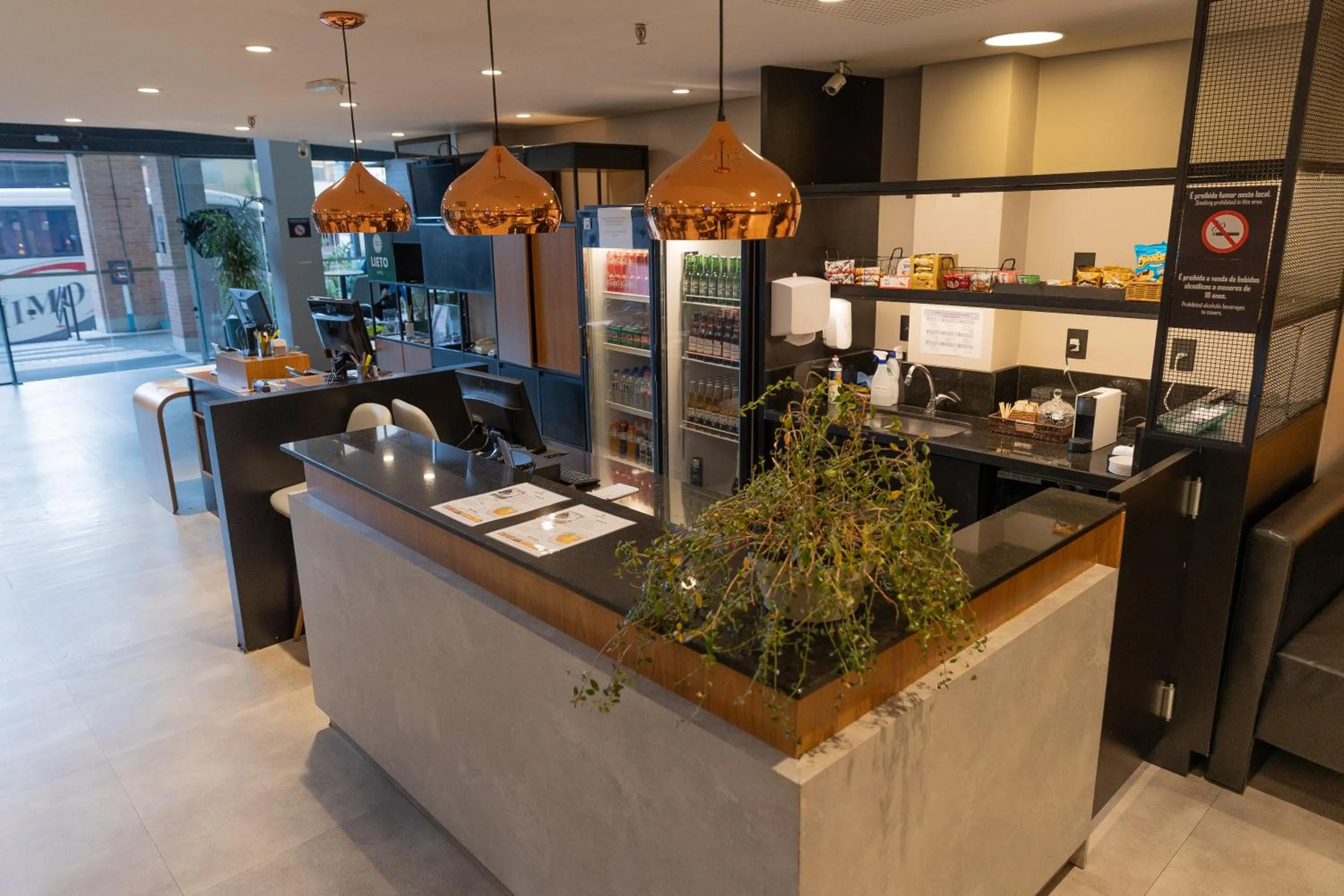 Lobby or reception in Hotel Lieto