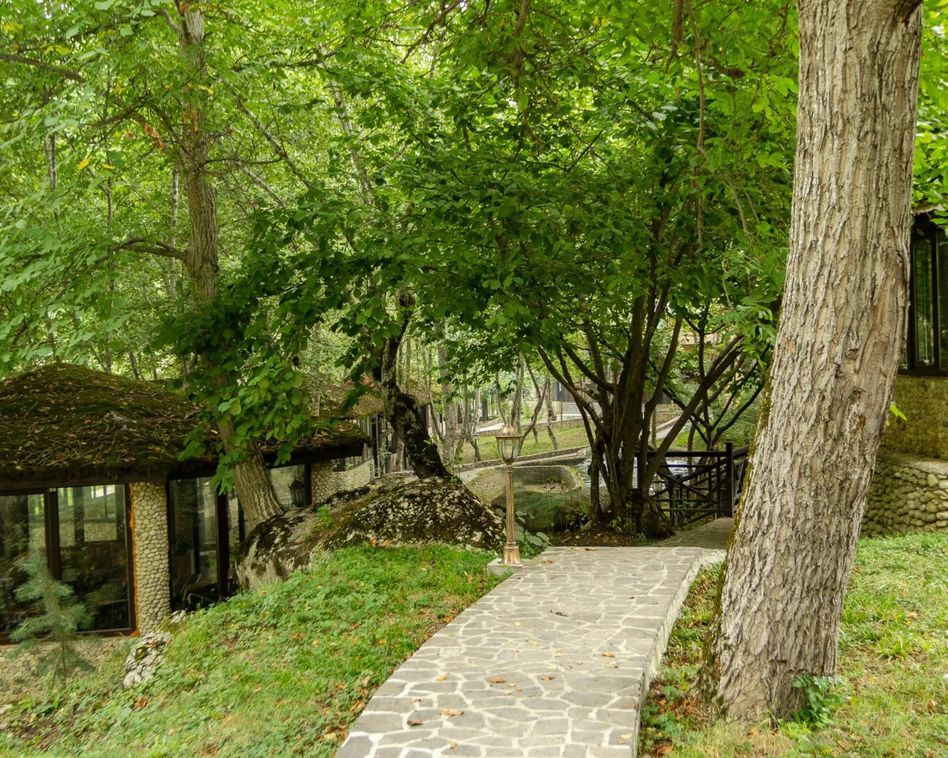 Garden in Quba Vadi Chalet Hotel
