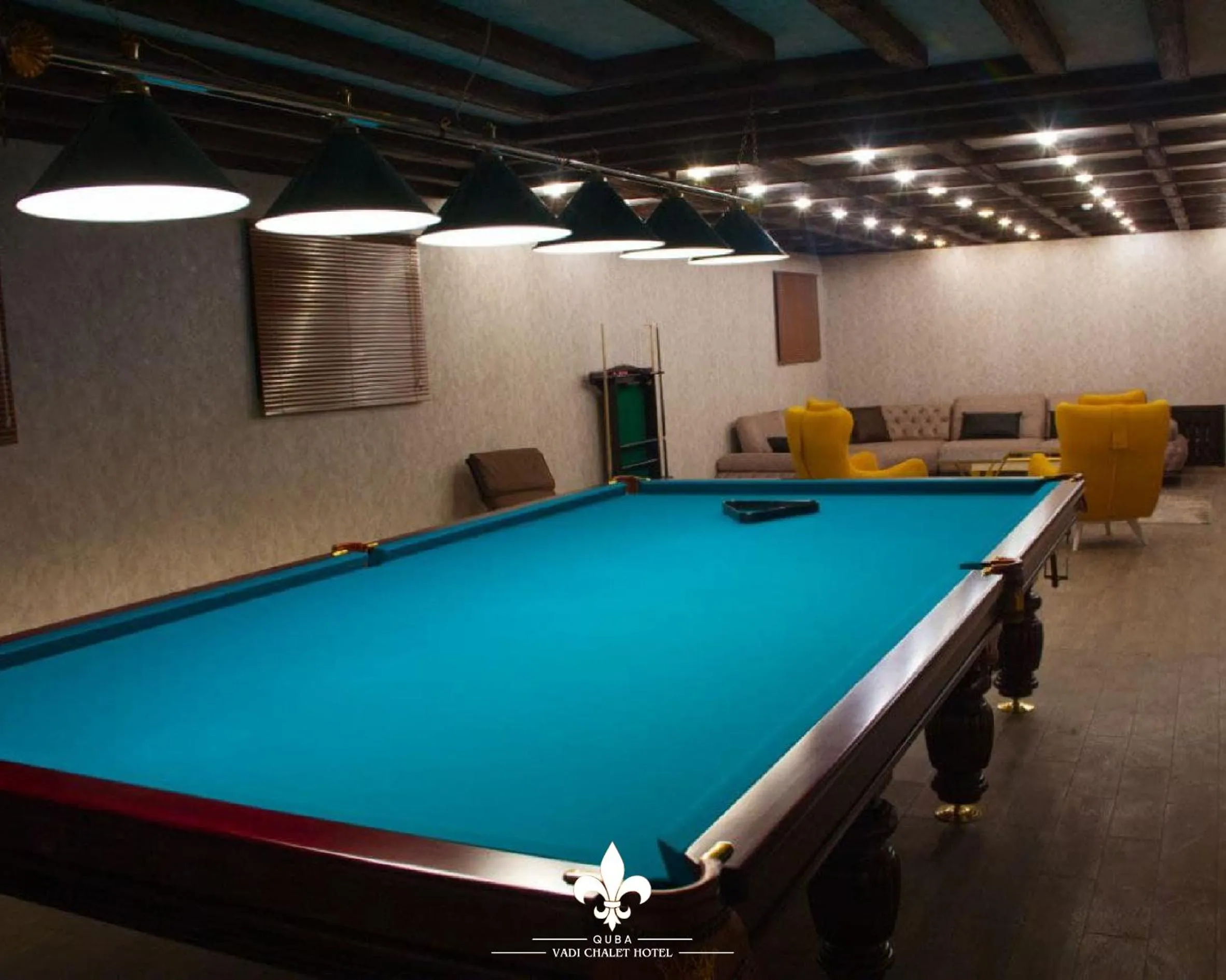 Game Room in Quba Vadi Chalet Hotel