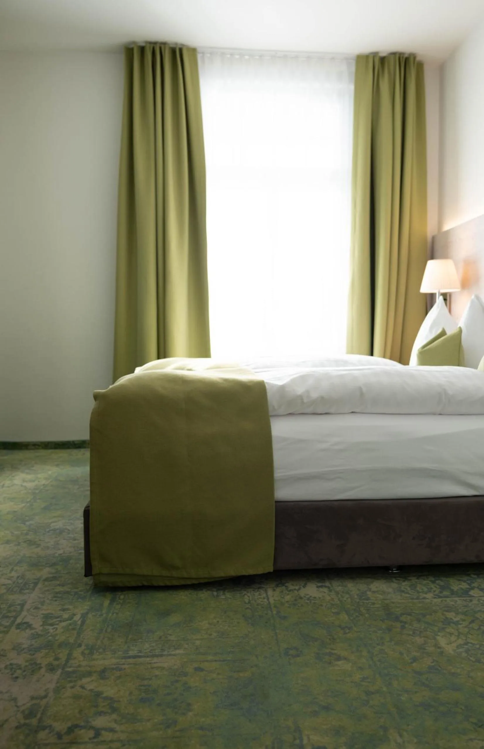 Bed in Hotel Restaurant Bellevue au Lac